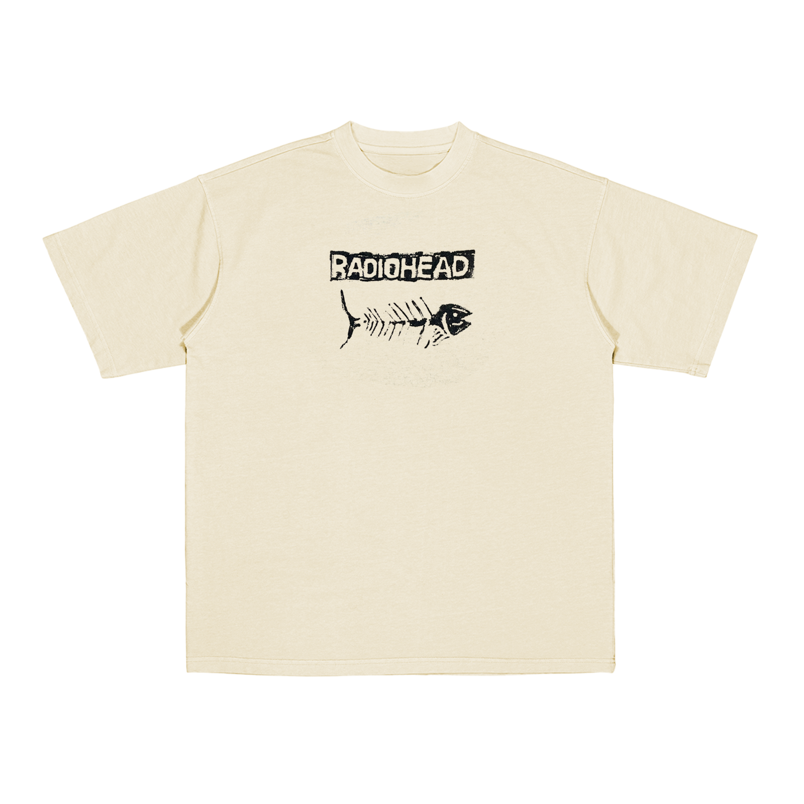 Radiohead Fish Skeleton Cotton Unisex T-shirt