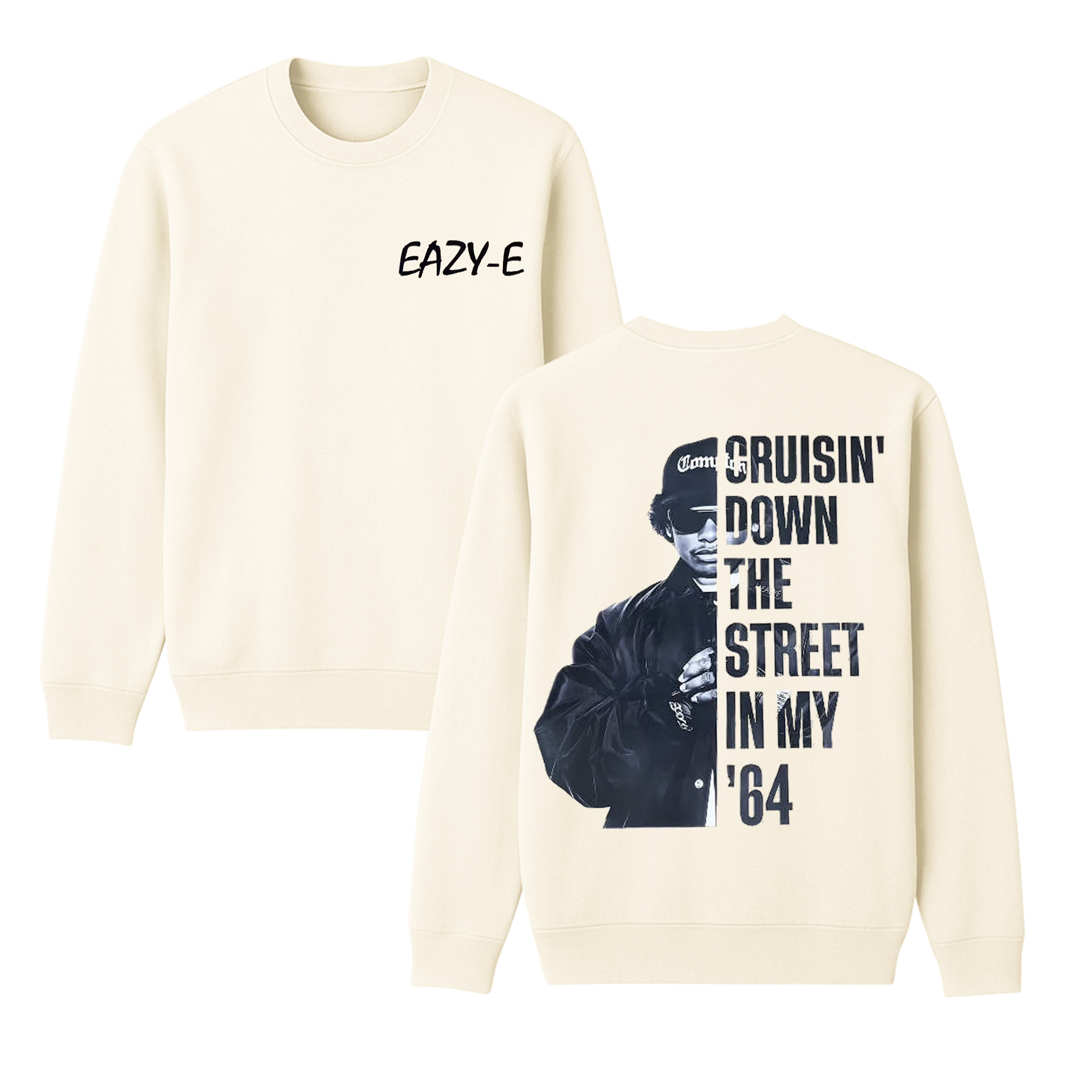 Vintage Eazy-E Cotton Unisex Crewneck Sweatshirt