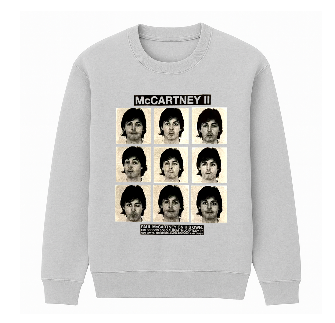 Paul McCartney  Unisex Cotton Creneck Sweatshirt