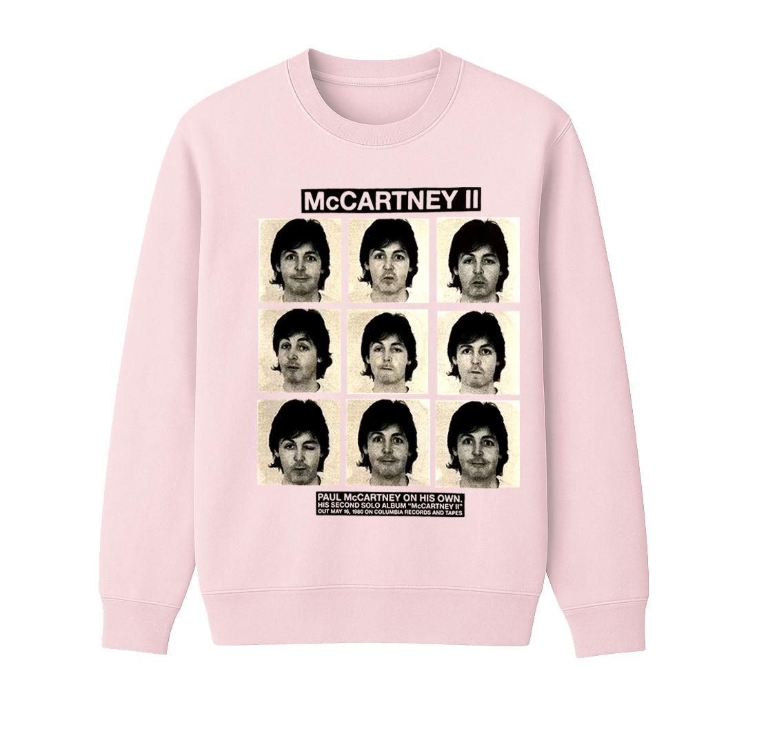 Paul McCartney  Unisex Cotton Creneck Sweatshirt