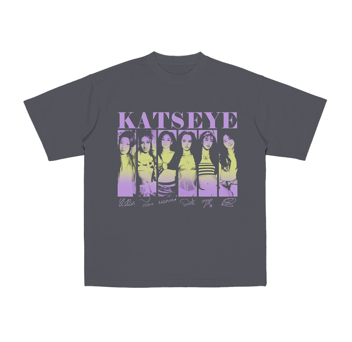 Vintage Katseye The Beautiful Chaos Tour Cotton Unisex T-shirt