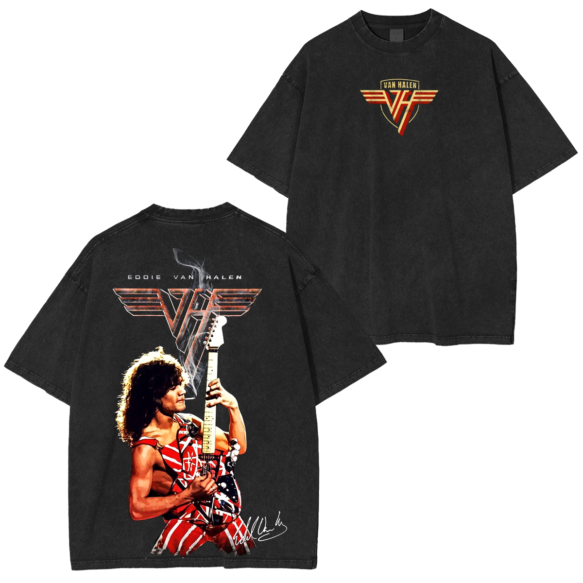 Eddie Van Halen Washed Unisex T-Shirt