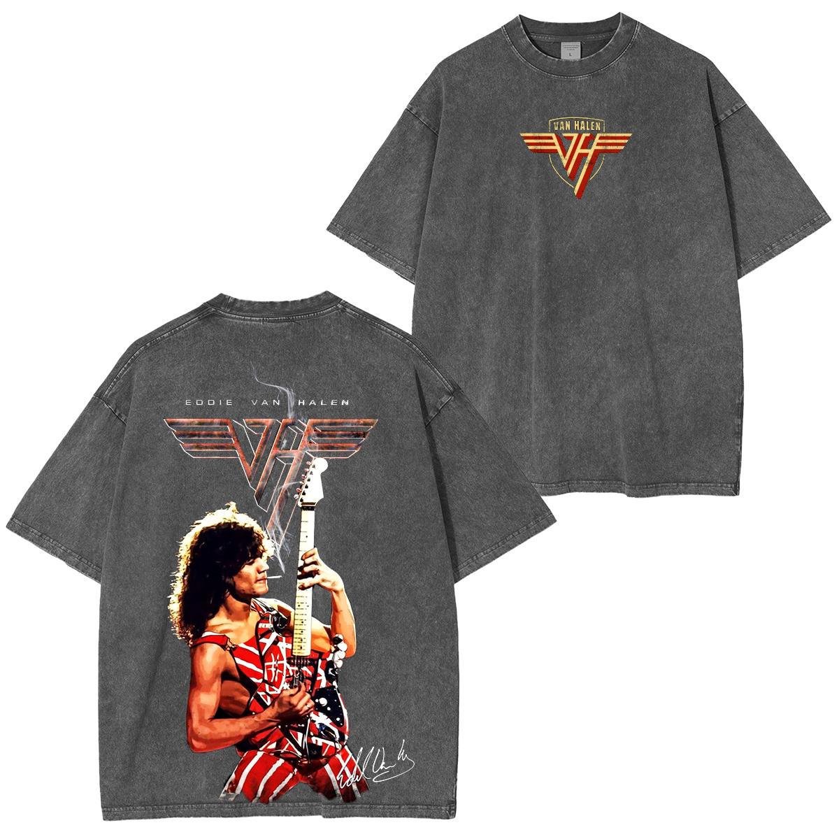 Eddie Van Halen Washed Unisex T-Shirt