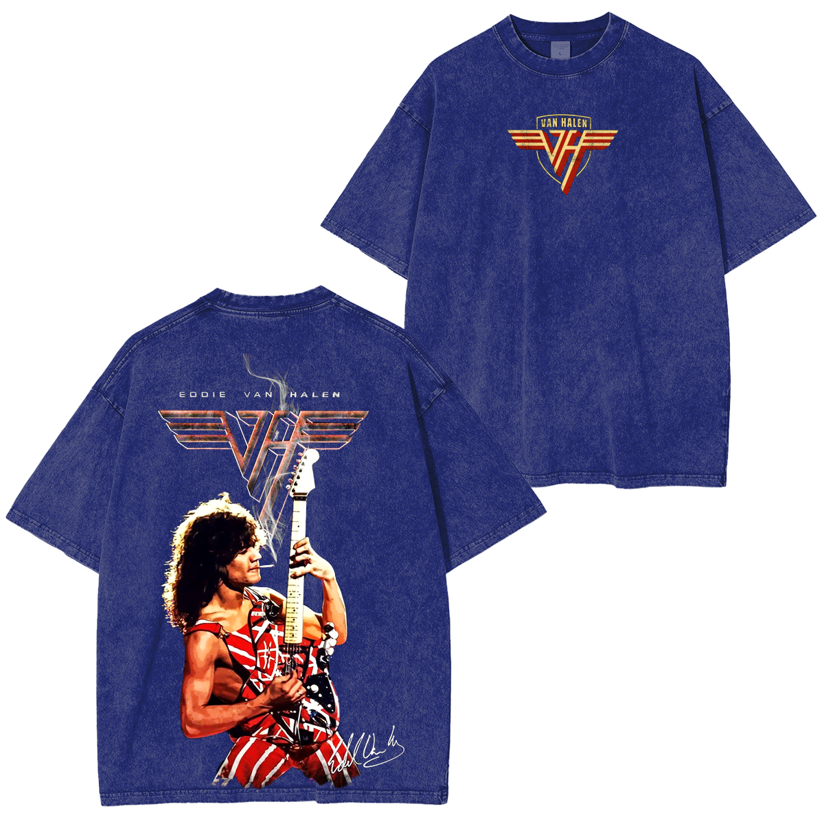 Eddie Van Halen Washed Unisex T-Shirt