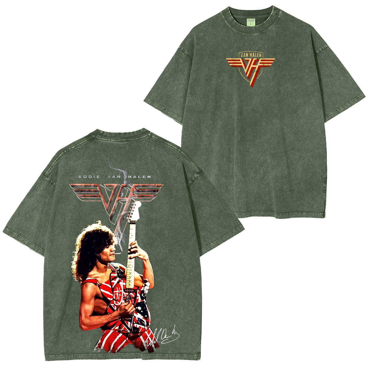 Eddie Van Halen Washed Unisex T-Shirt