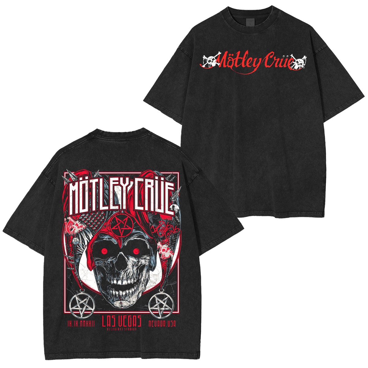 Vintage Motley Crue band  Washed Unisex T-Shirt