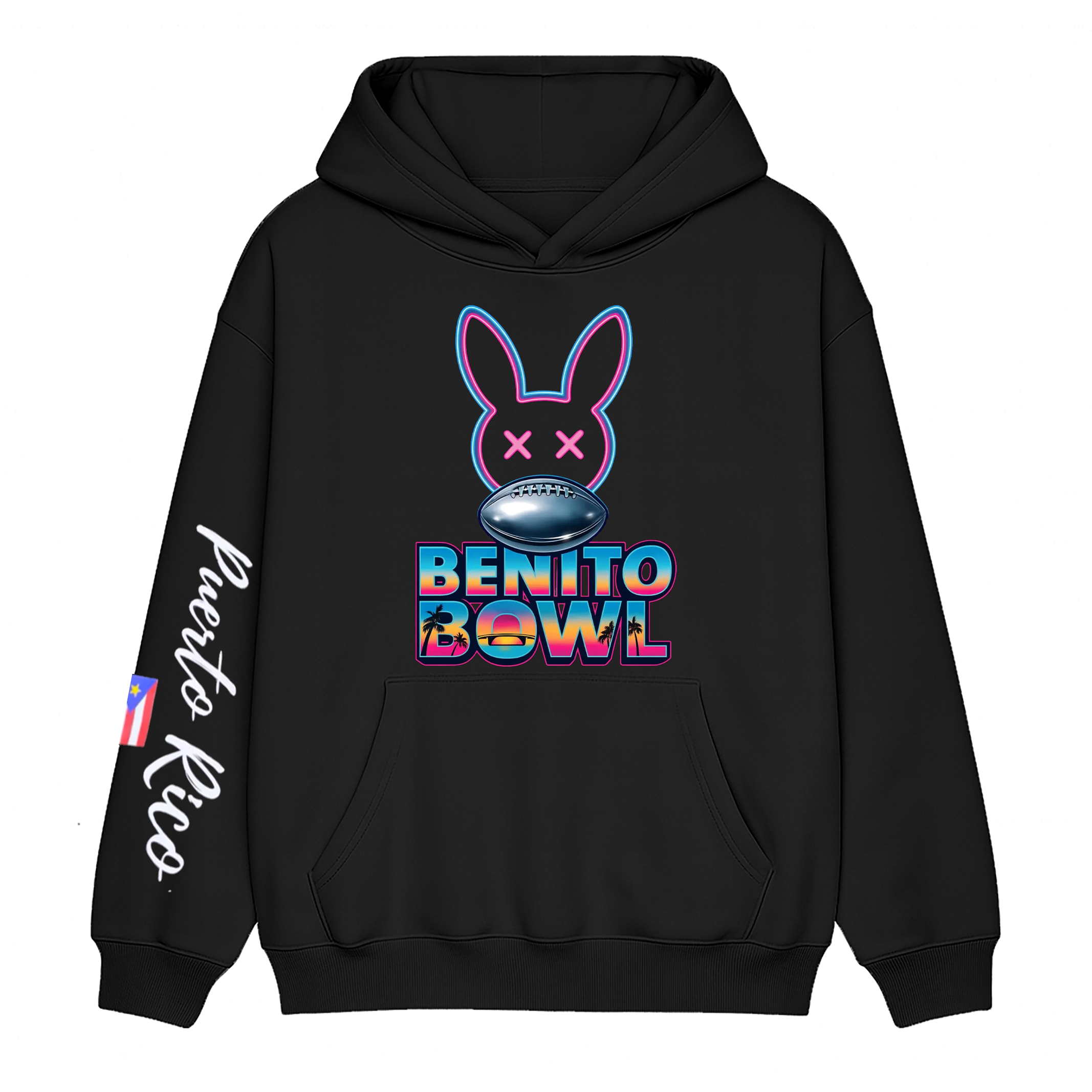 Benito Super Bowl Baseball Unisex Cotton Hoodie