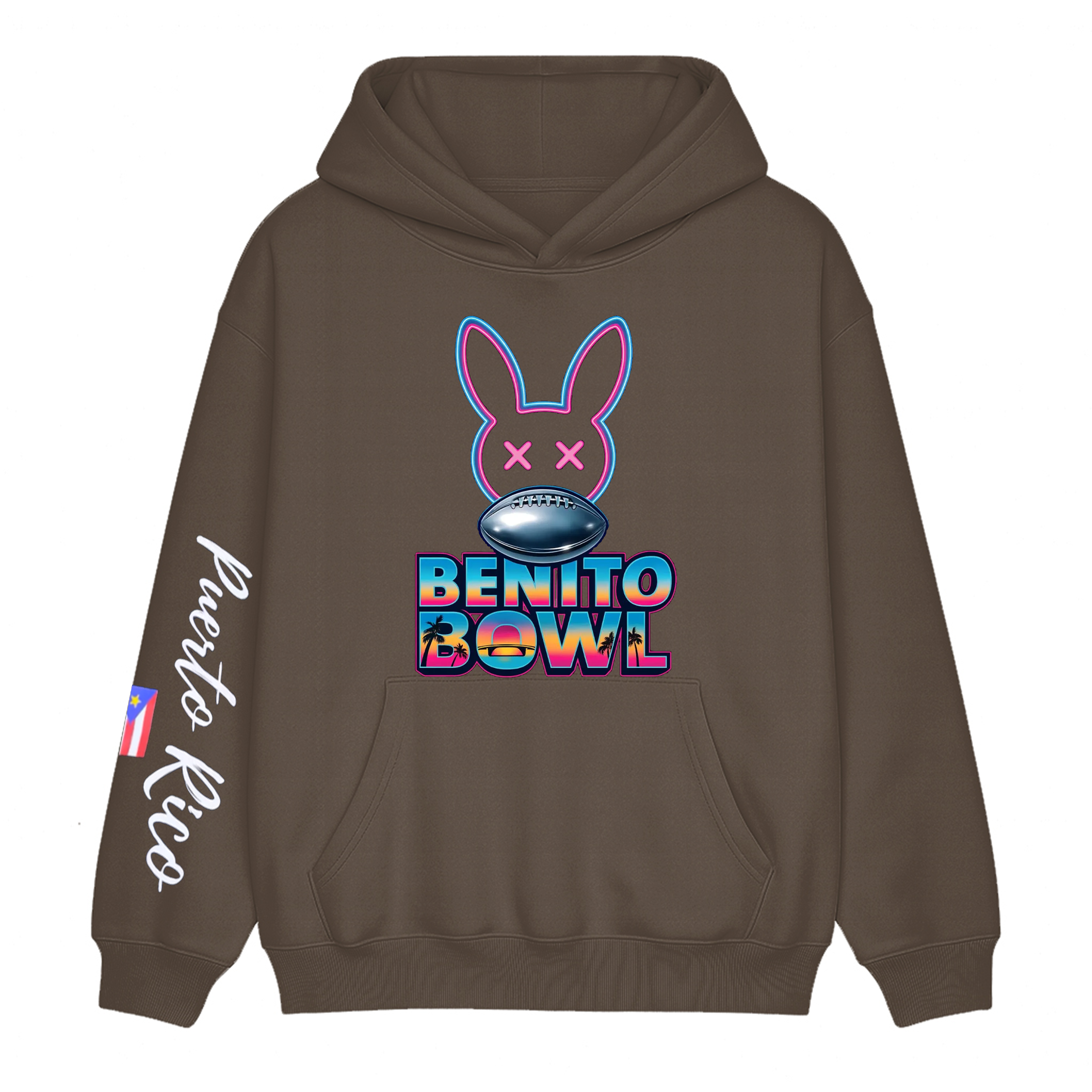 Benito Super Bowl Baseball Unisex Cotton Hoodie