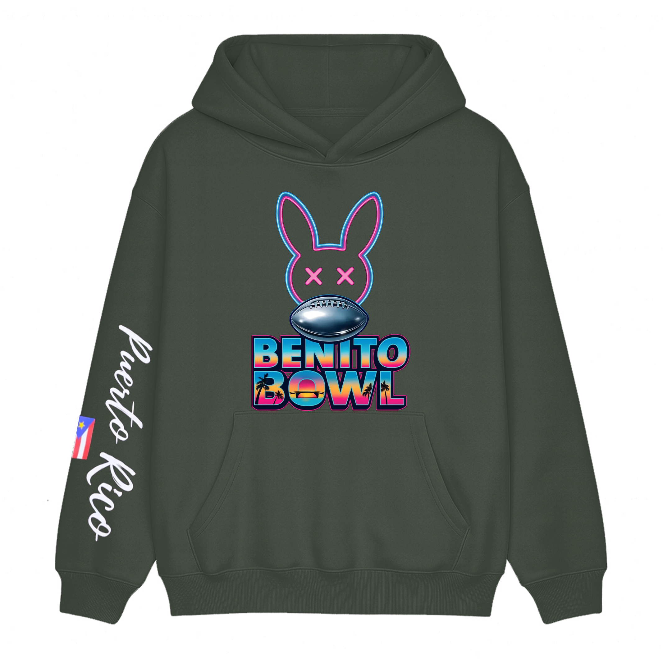 Benito Super Bowl Baseball Unisex Cotton Hoodie