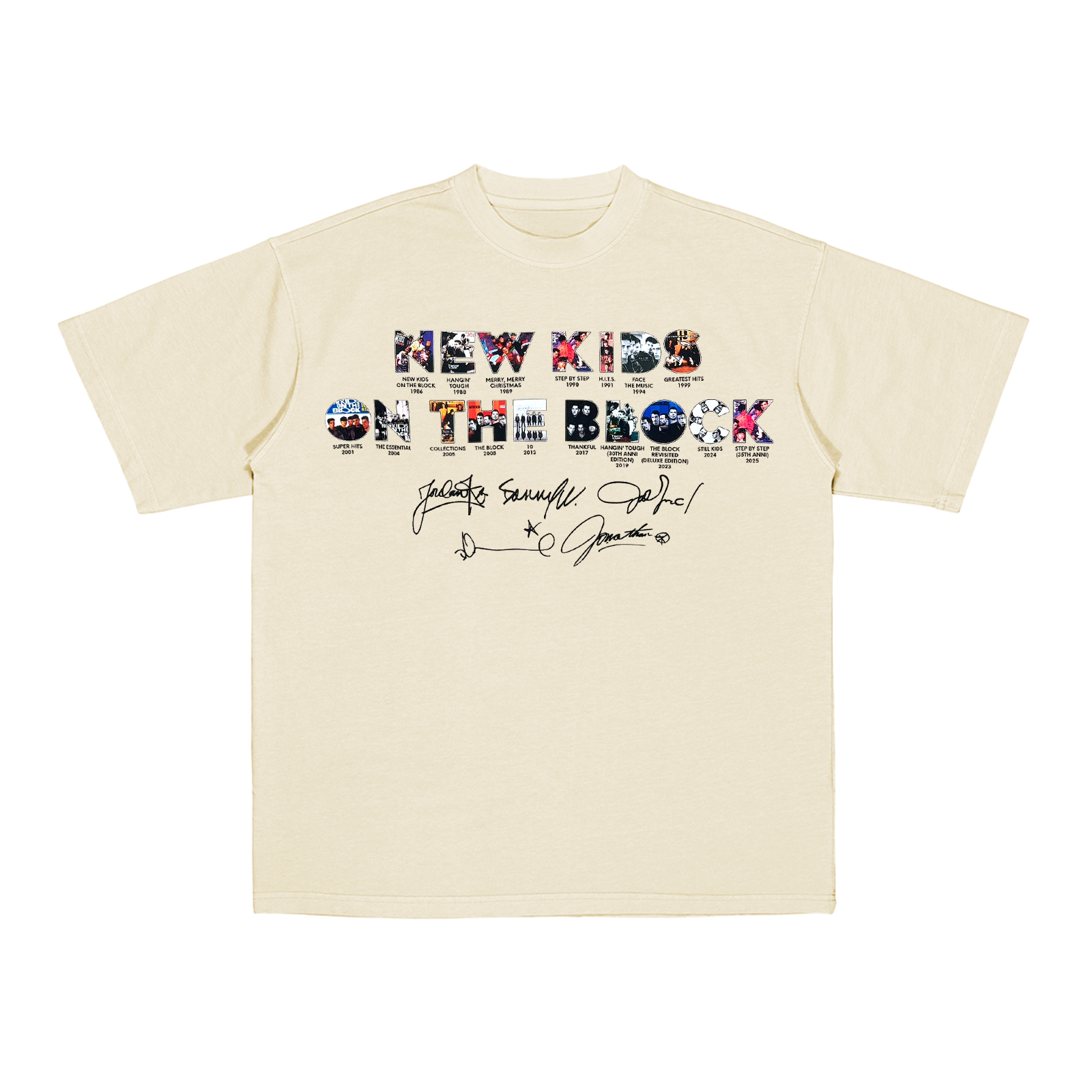 New Kids On The Block Cotton Unisex T-shirt