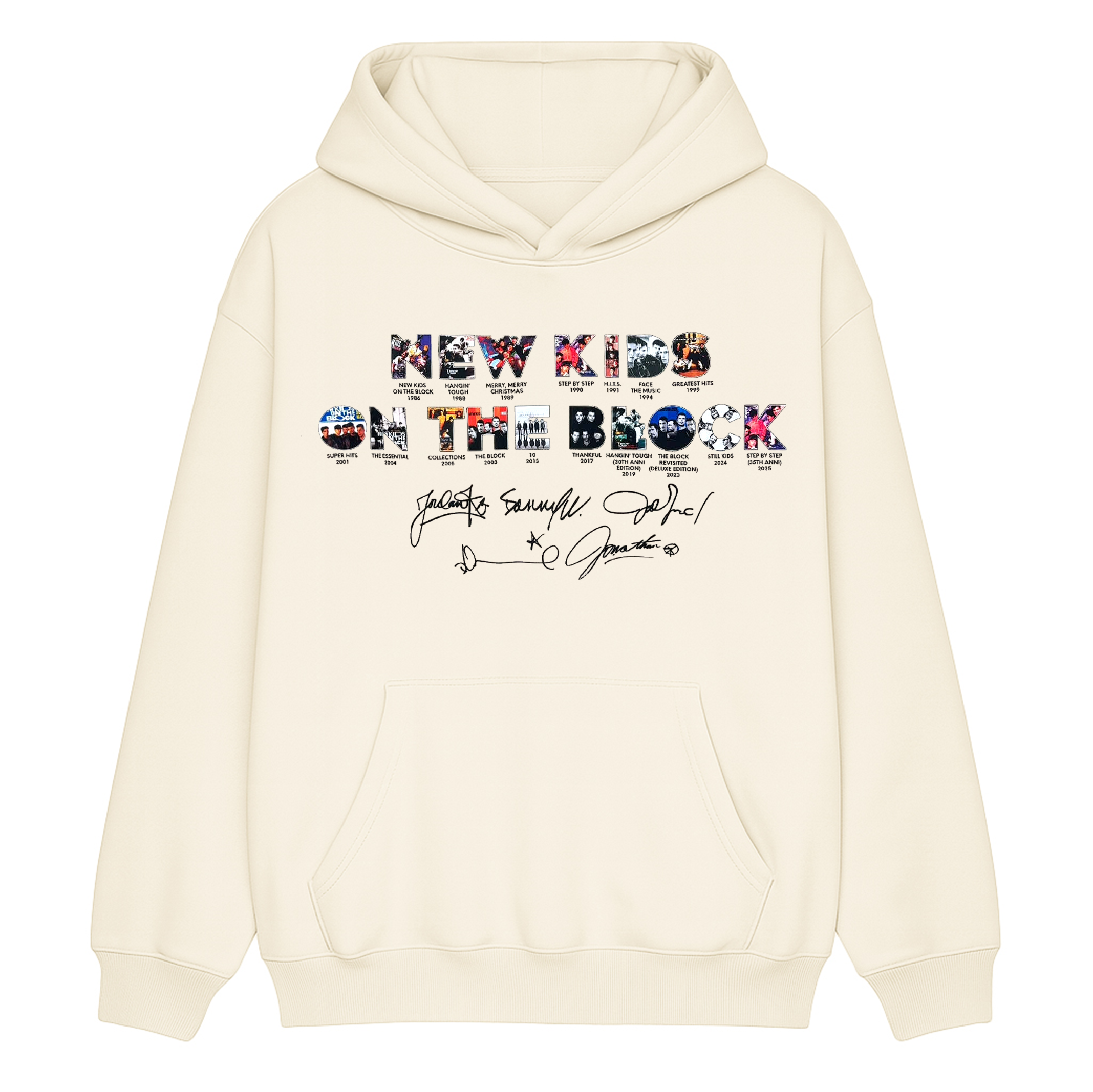 New Kids On The Block  Unisex Cotton Hoodie