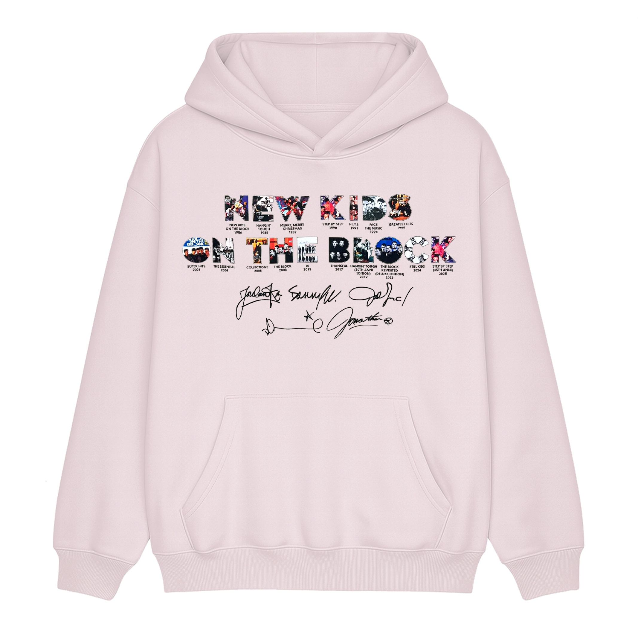 New Kids On The Block  Unisex Cotton Hoodie