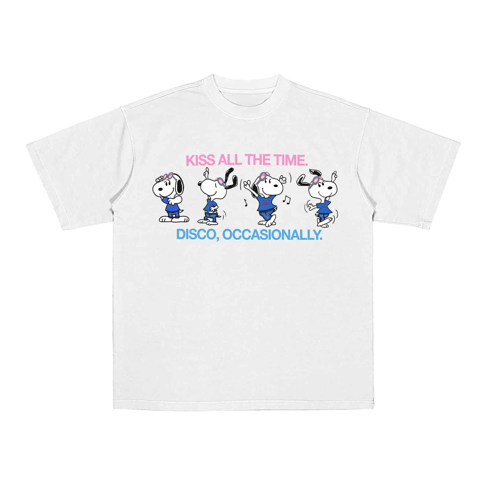 Harry Styles Kiss All The Time, Disco Occasionally Cotton Unisex T-shirt