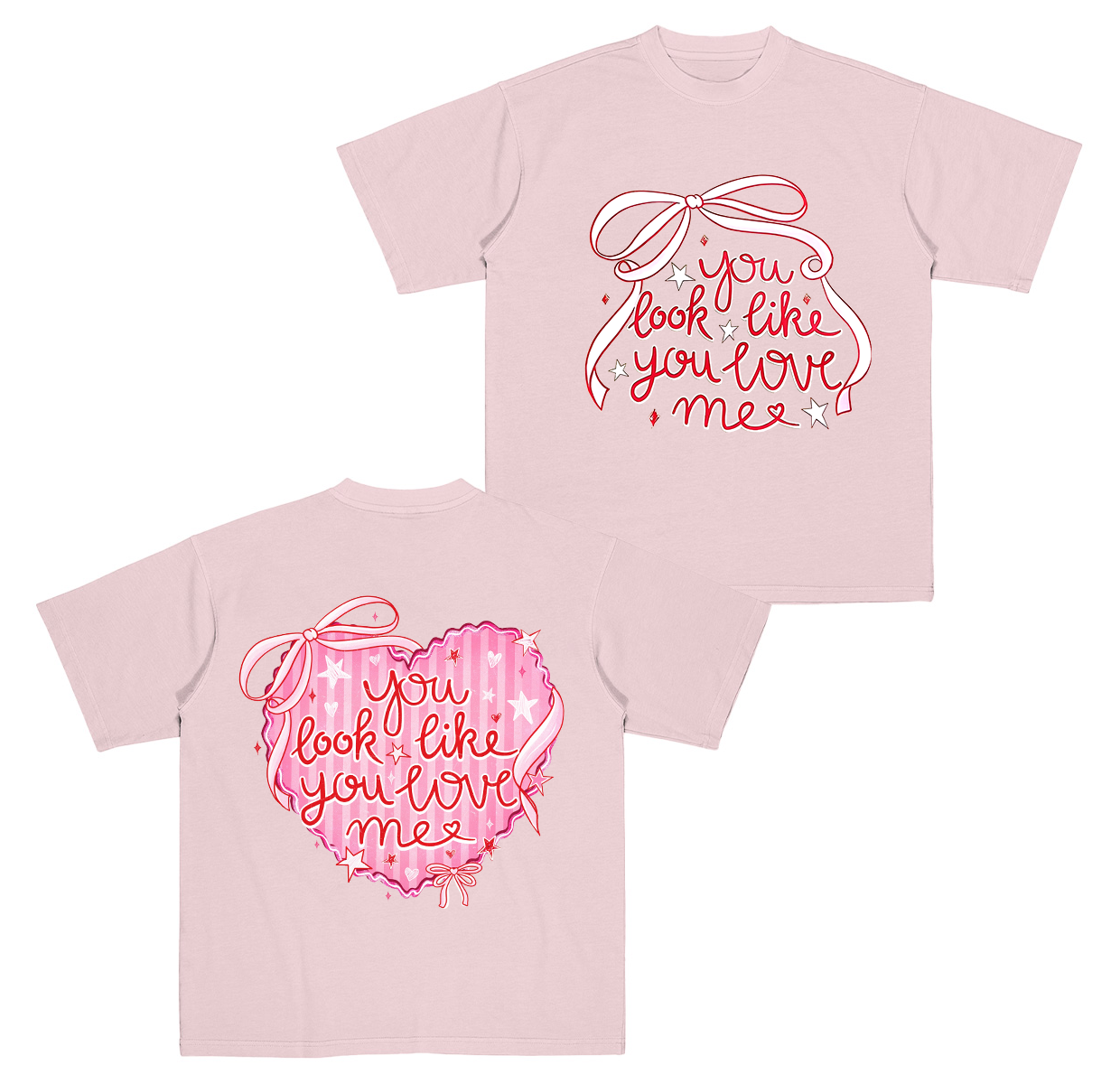 Ella Langley,You Look Like you Love Me Heart & Bow Country Music Concert Cotton Unisex T-shirt
