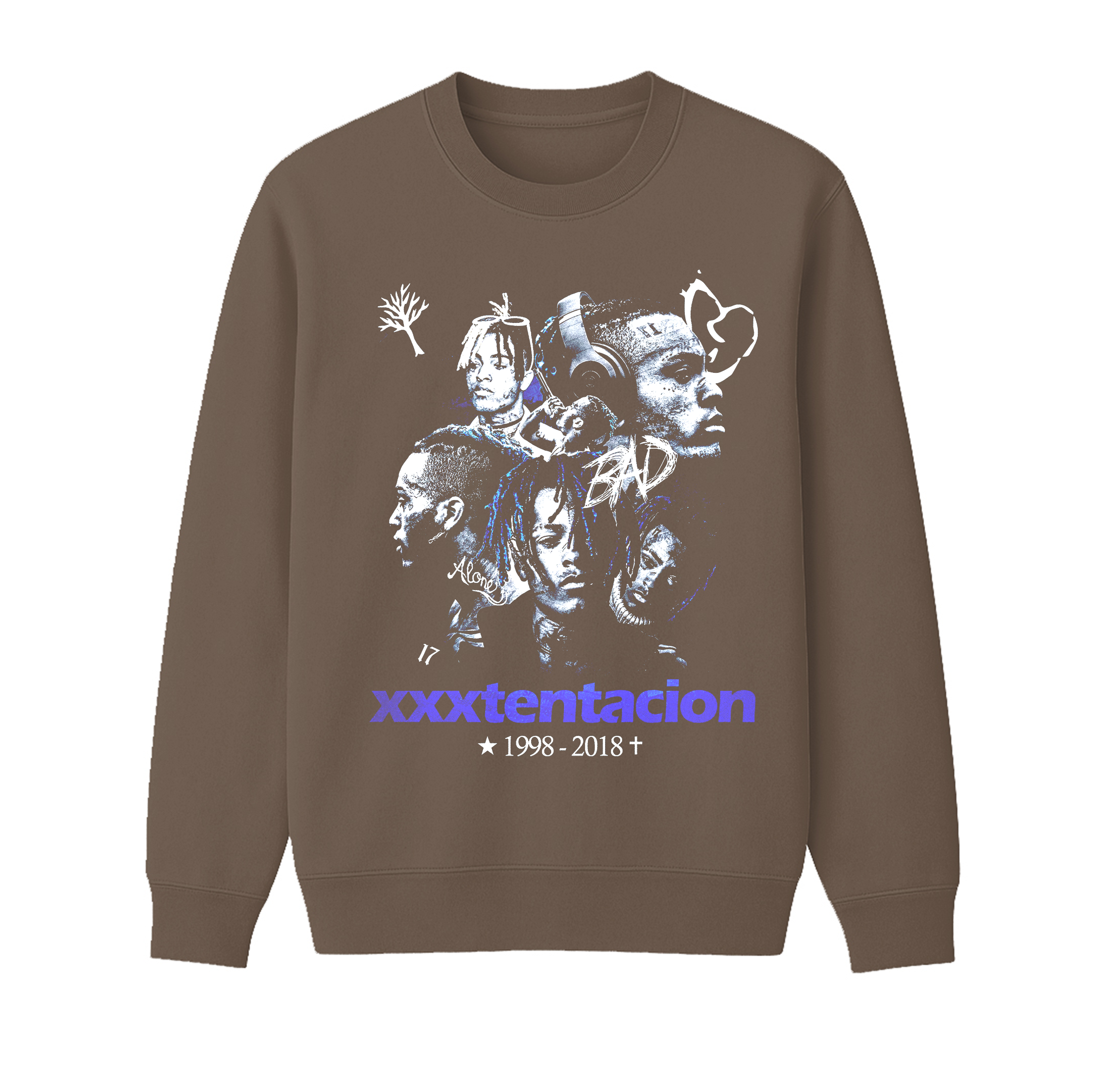 XXXTentacion Unisex Cotton Creneck Sweatshirt