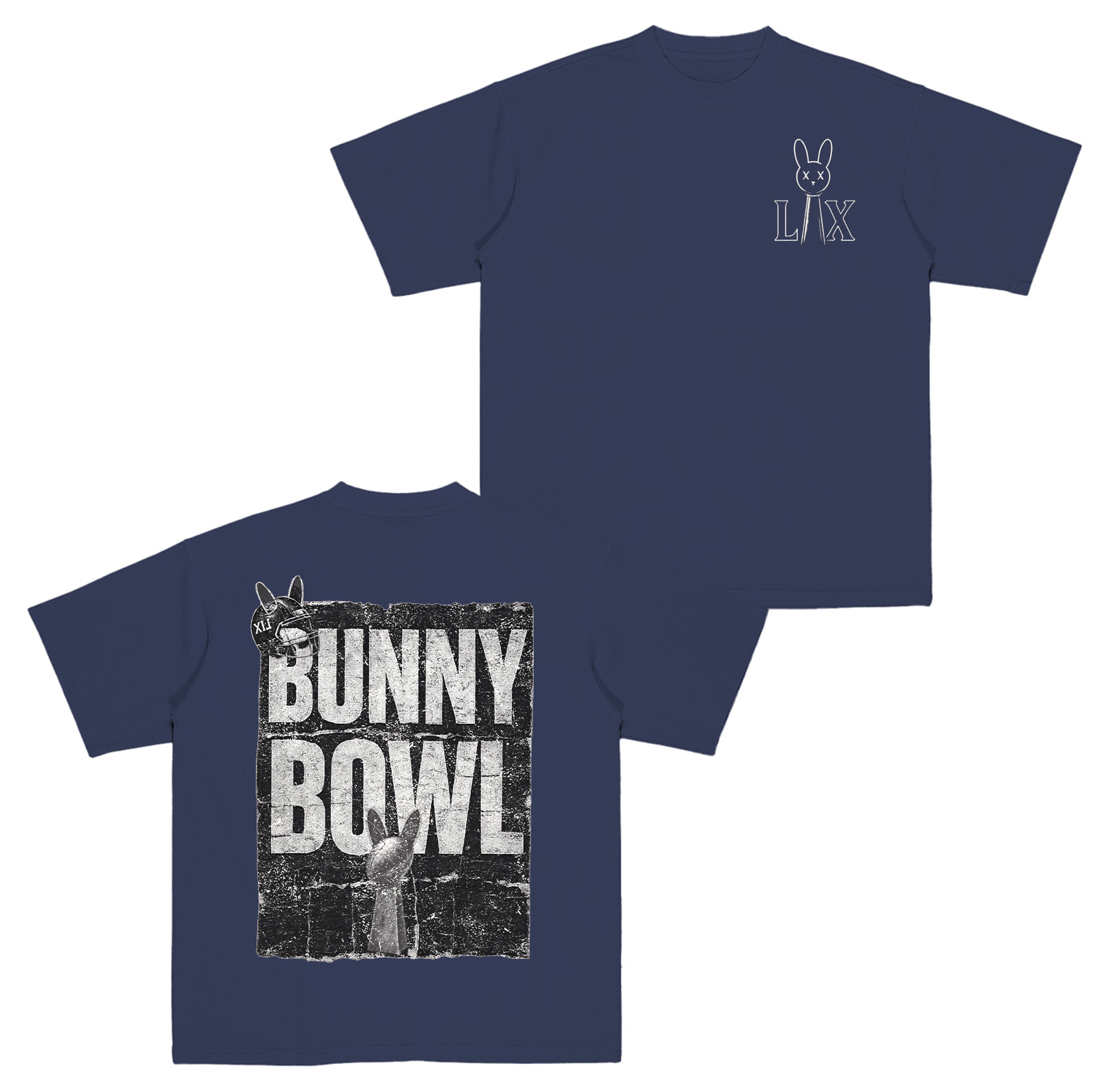 Bunny Bowl, Benito Bowl, Bunny Bowl Cotton Unisex T-shirt