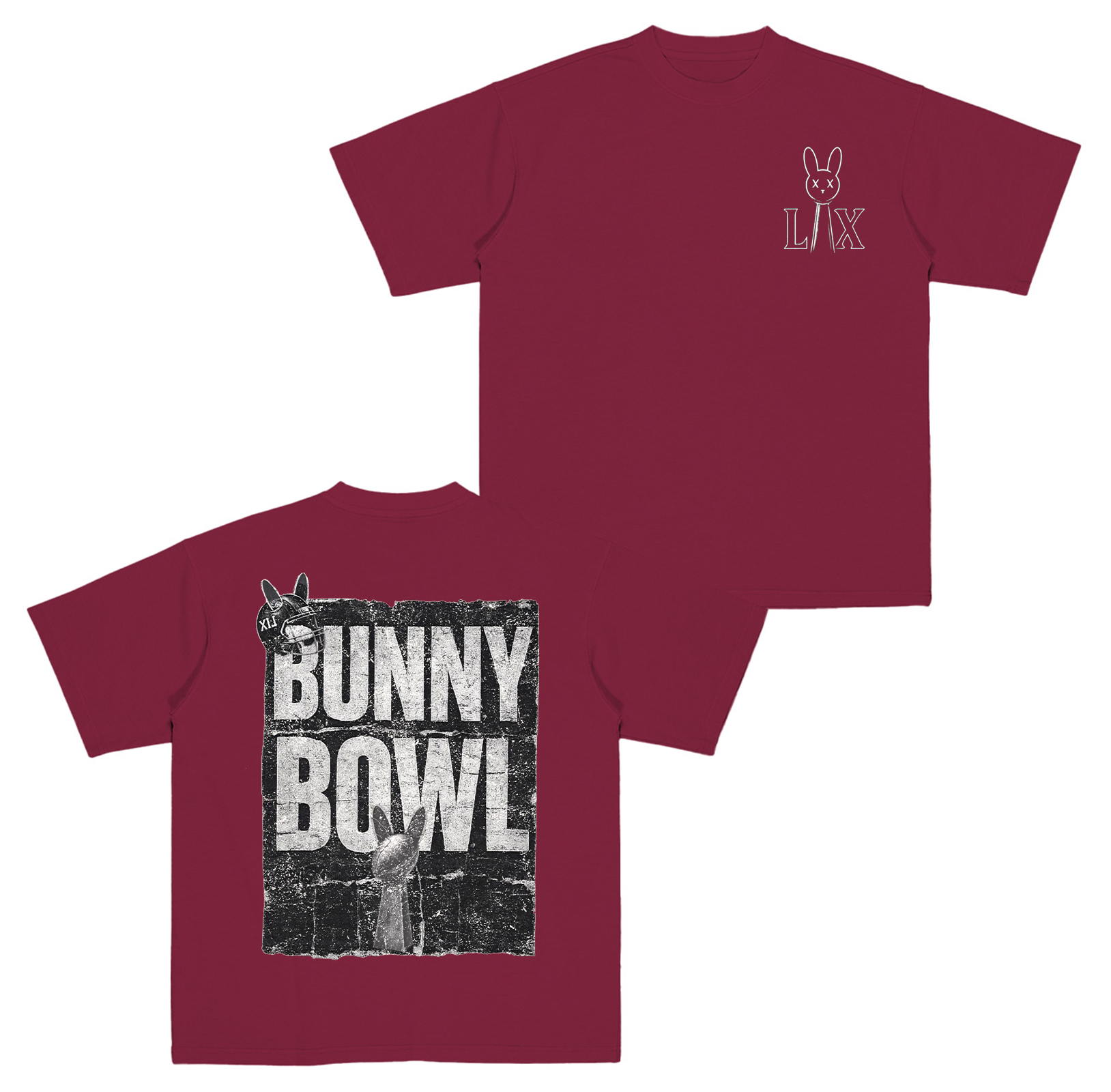 Bunny Bowl, Benito Bowl, Bunny Bowl Cotton Unisex T-shirt
