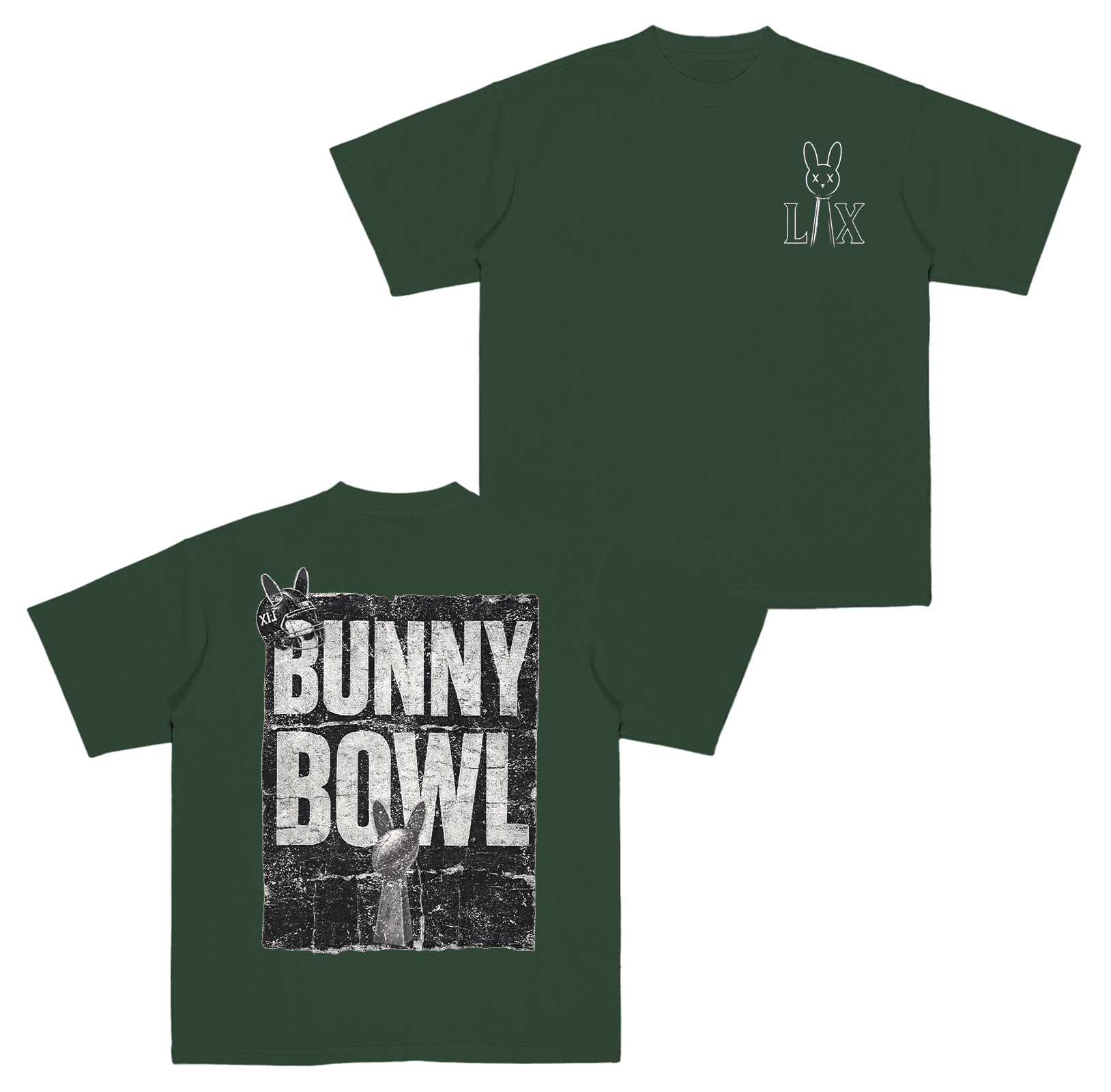 Bunny Bowl, Benito Bowl, Bunny Bowl Cotton Unisex T-shirt