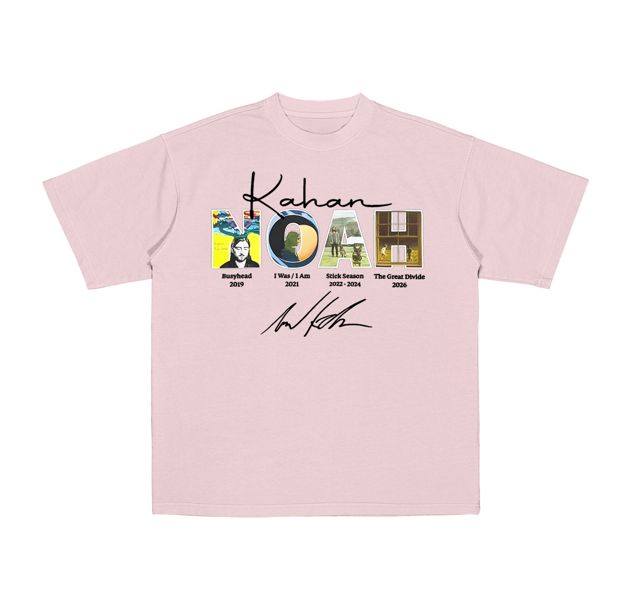 Noah Kahan fans Cotton Unisex T-shirt