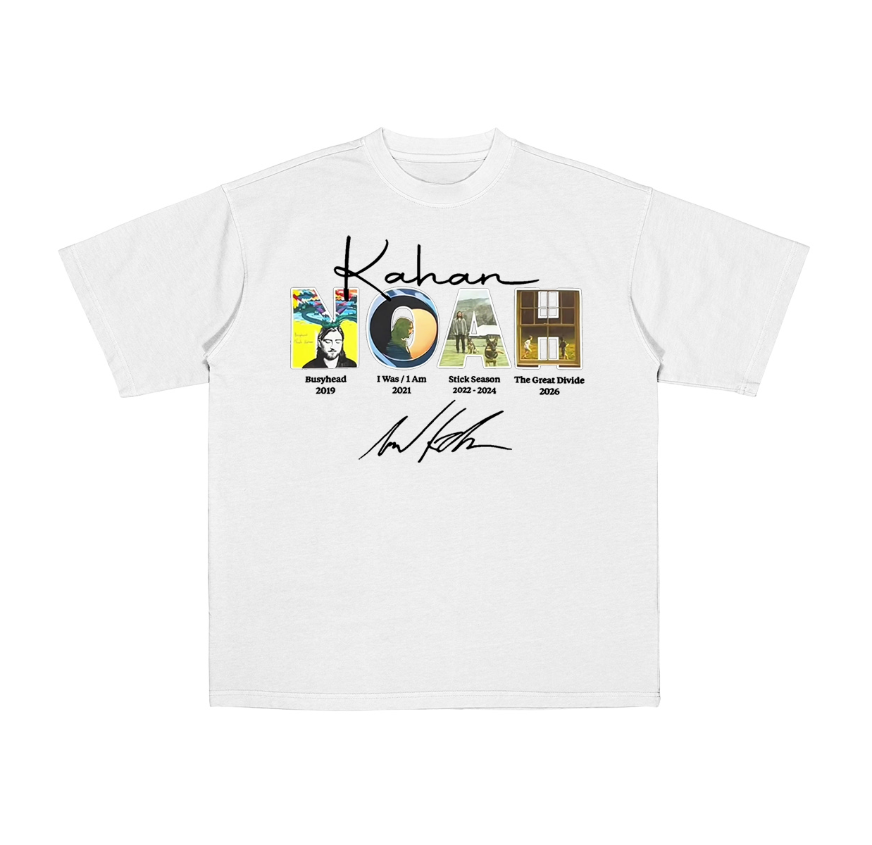Noah Kahan fans Cotton Unisex T-shirt