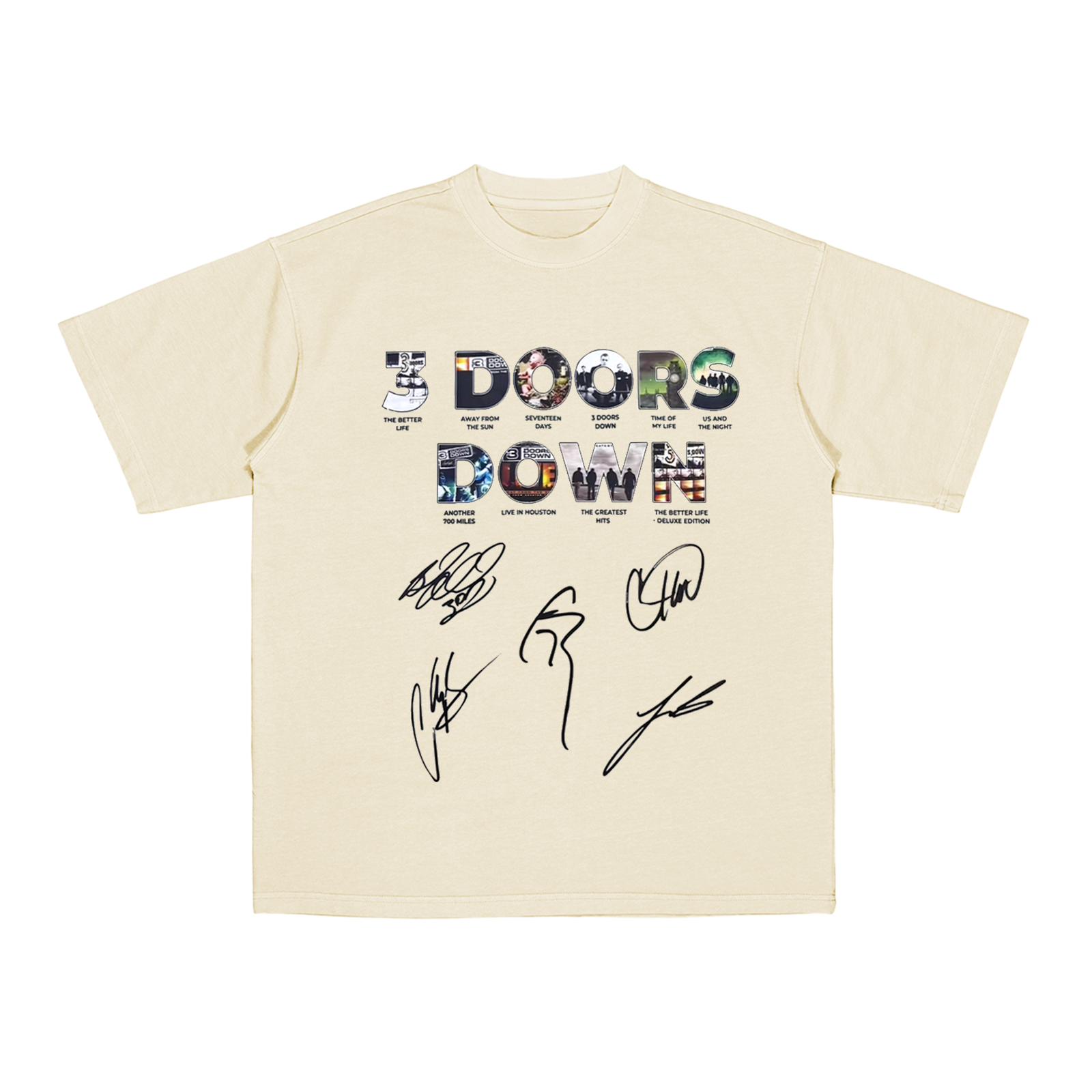 3 Doors Down Cotton Unisex T-shirt