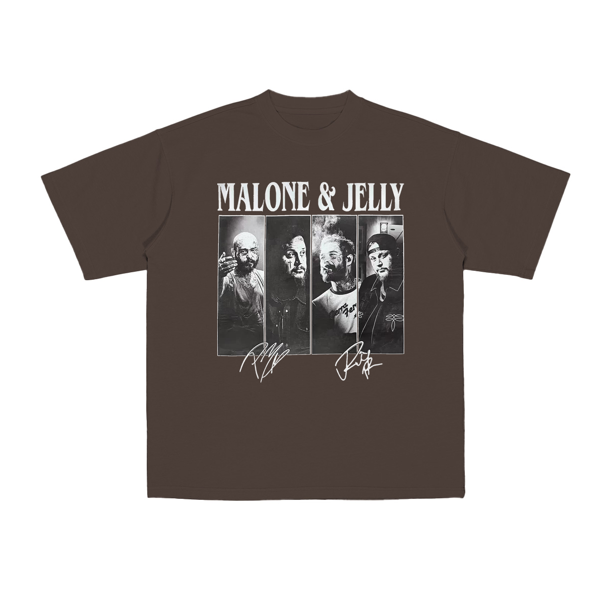 Post Malone and Jelly Roll Cotton Unisex T-shirt