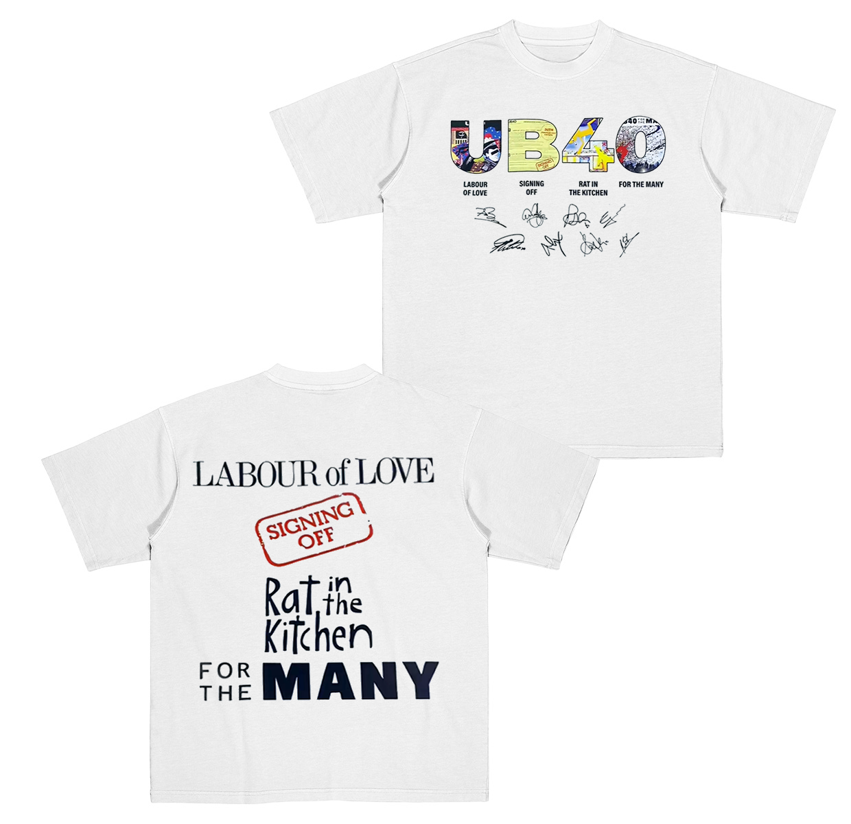 UB40 fans Cotton Unisex T-shirt