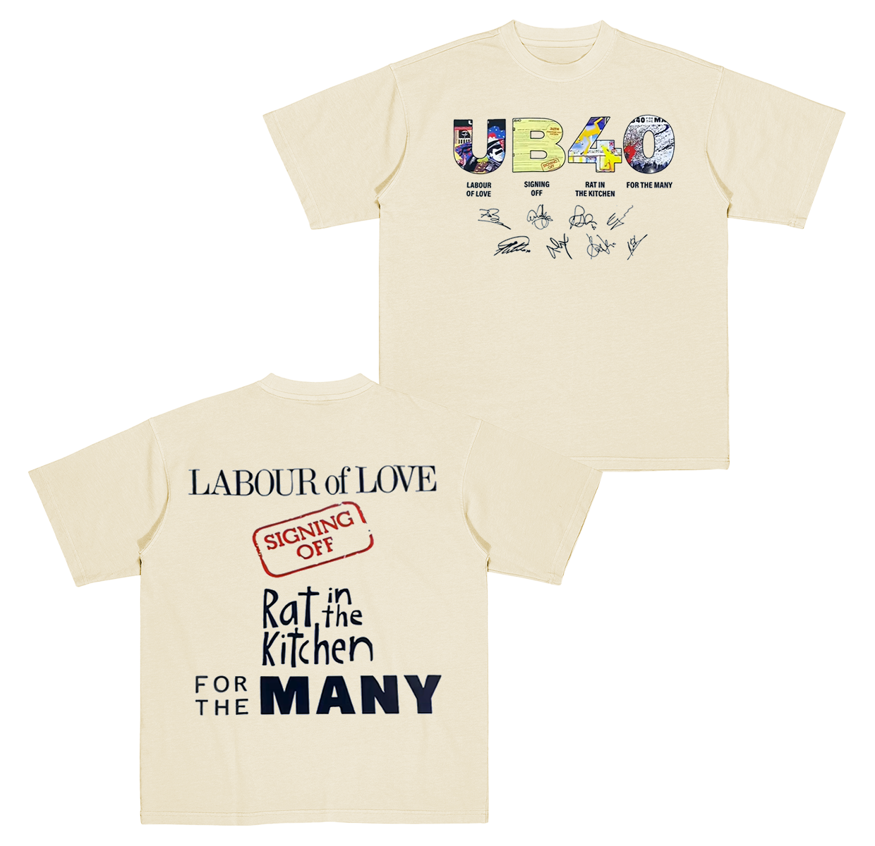 UB40 fans Cotton Unisex T-shirt