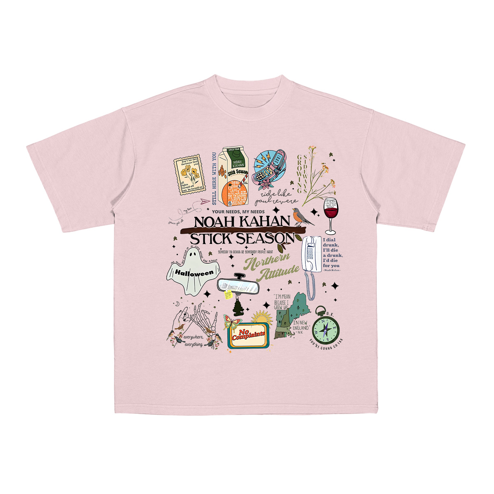 Noah Kahan - Stick Season Cotton Unisex T-shirt