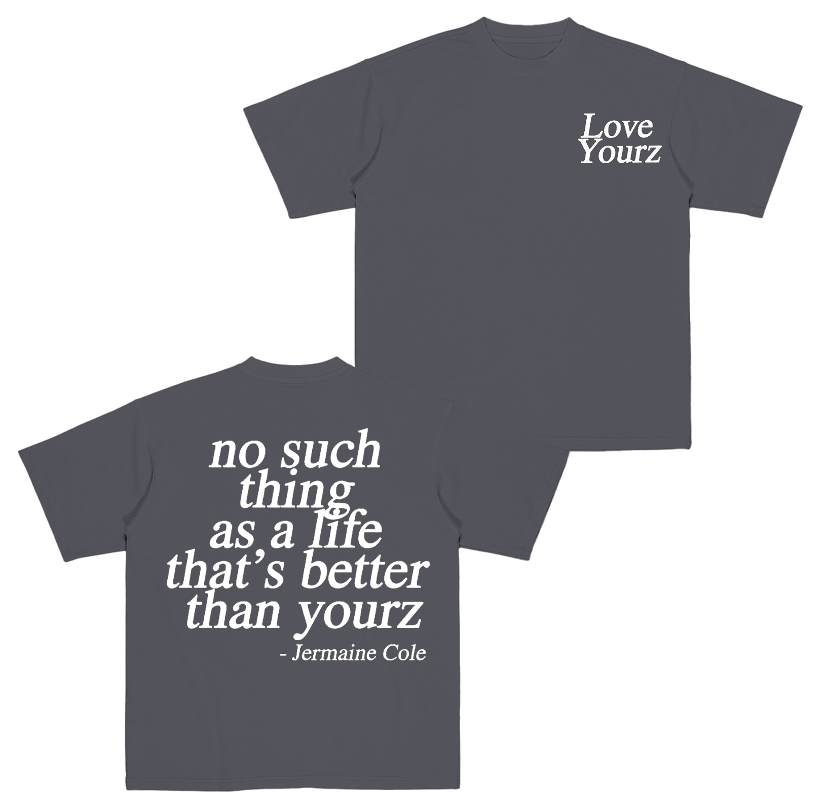 J Cole Dreamville Love Yourz Lyrics Graphic Cotton Unisex T-shirt