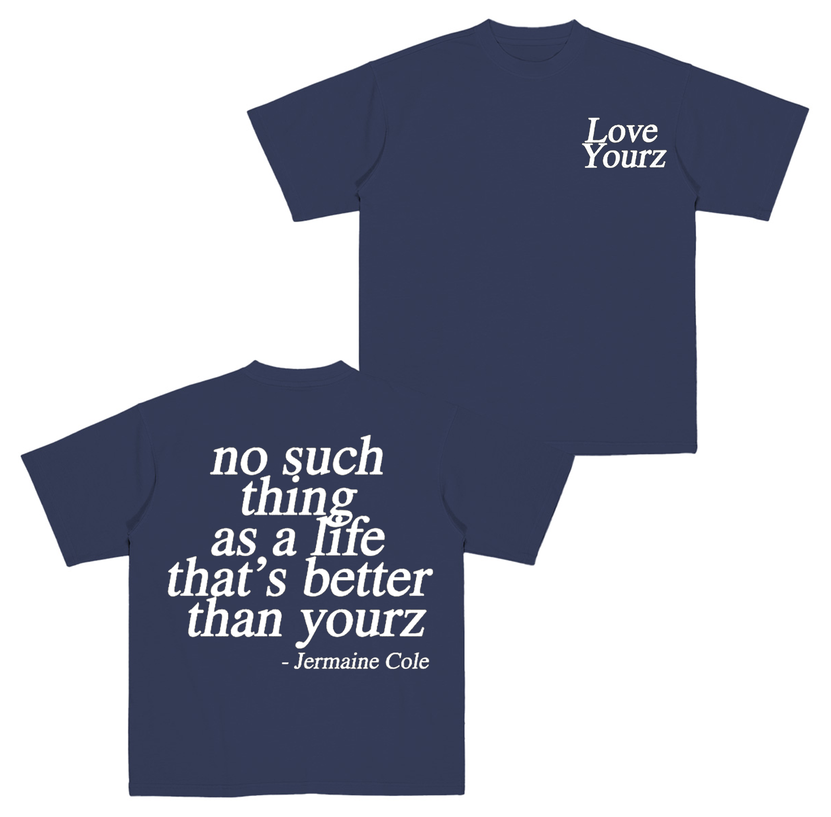 J Cole Dreamville Love Yourz Lyrics Graphic Cotton Unisex T-shirt