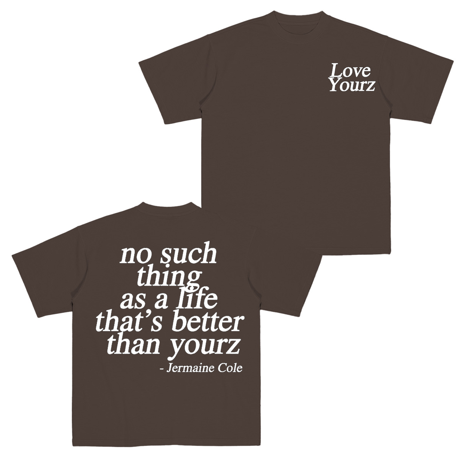 J Cole Dreamville Love Yourz Lyrics Graphic Cotton Unisex T-shirt