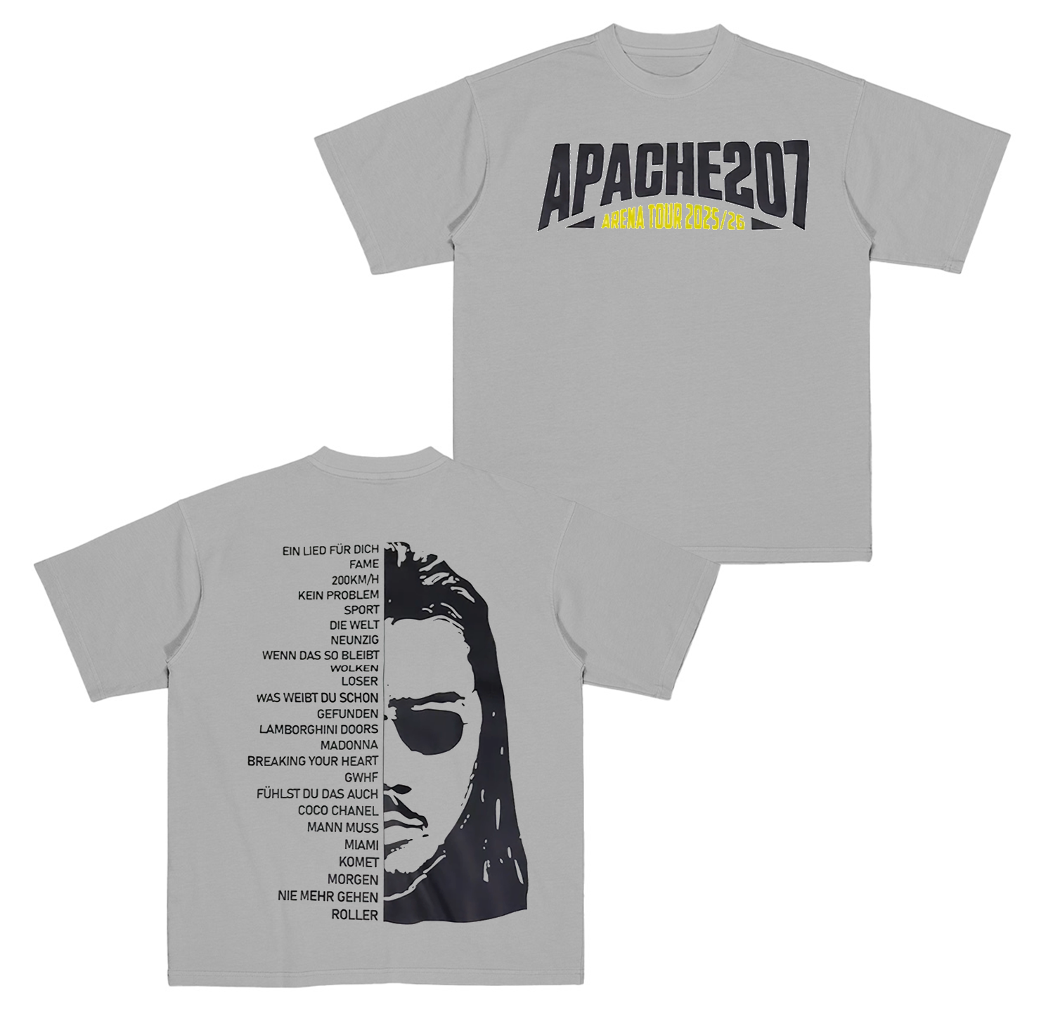 Apache 207 Tour Cotton Unisex T-shirt