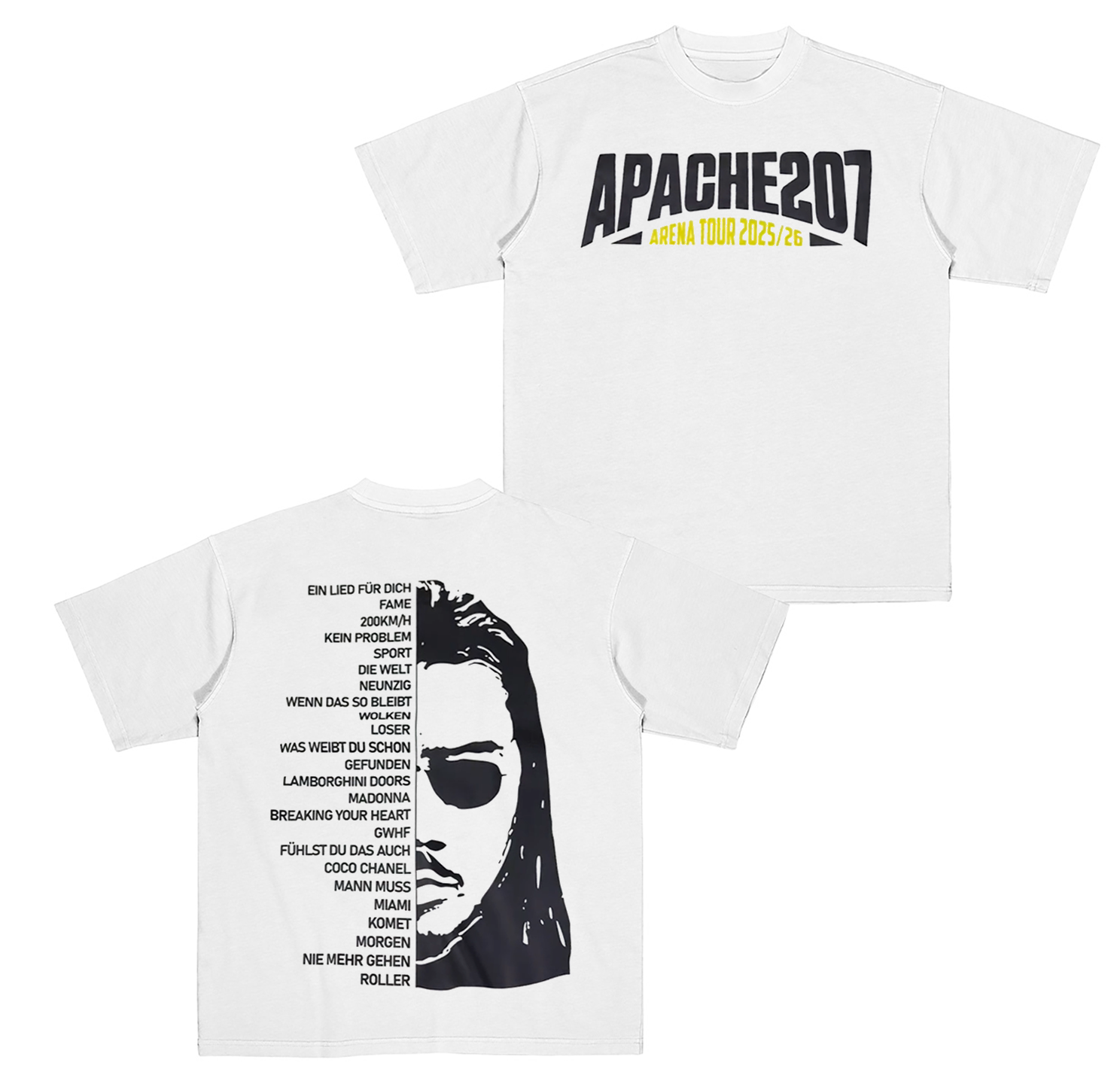 Apache 207 Tour Cotton Unisex T-shirt