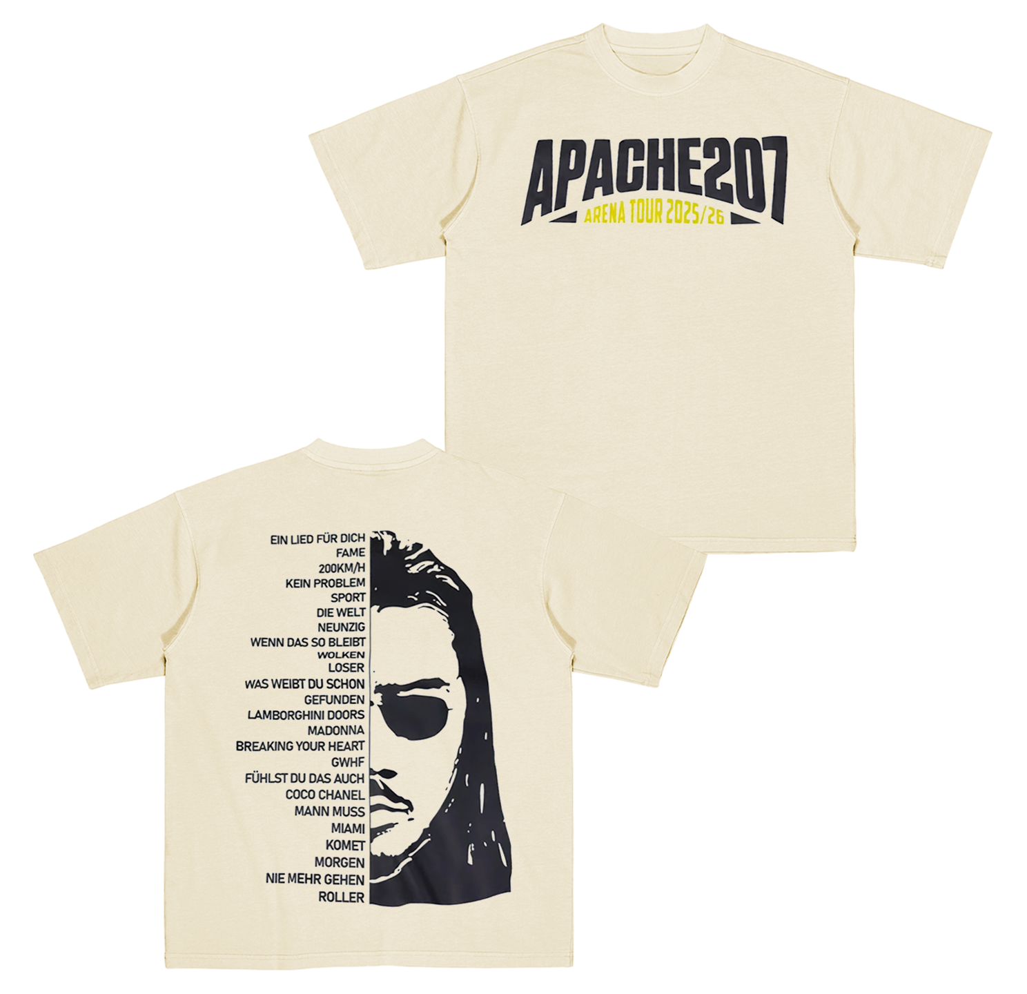 Apache 207 Tour Cotton Unisex T-shirt