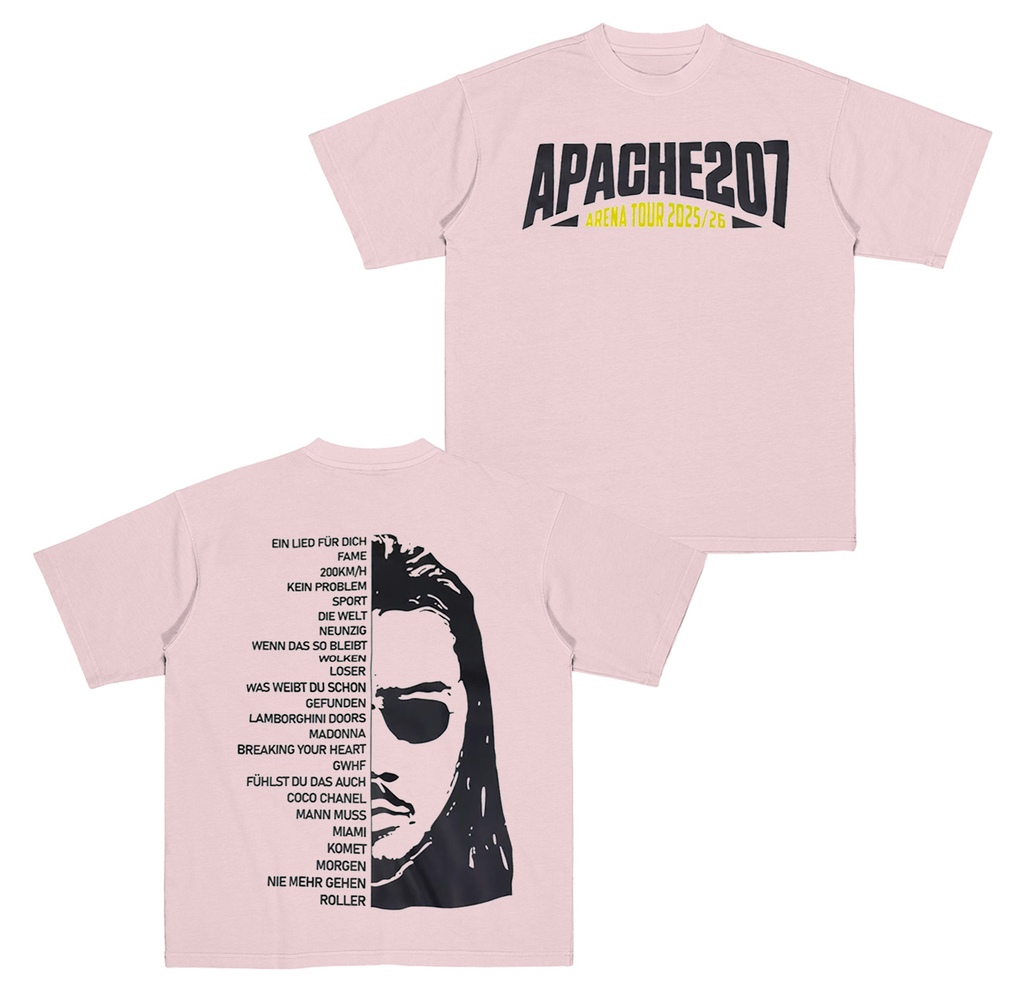 Apache 207 Tour Cotton Unisex T-shirt
