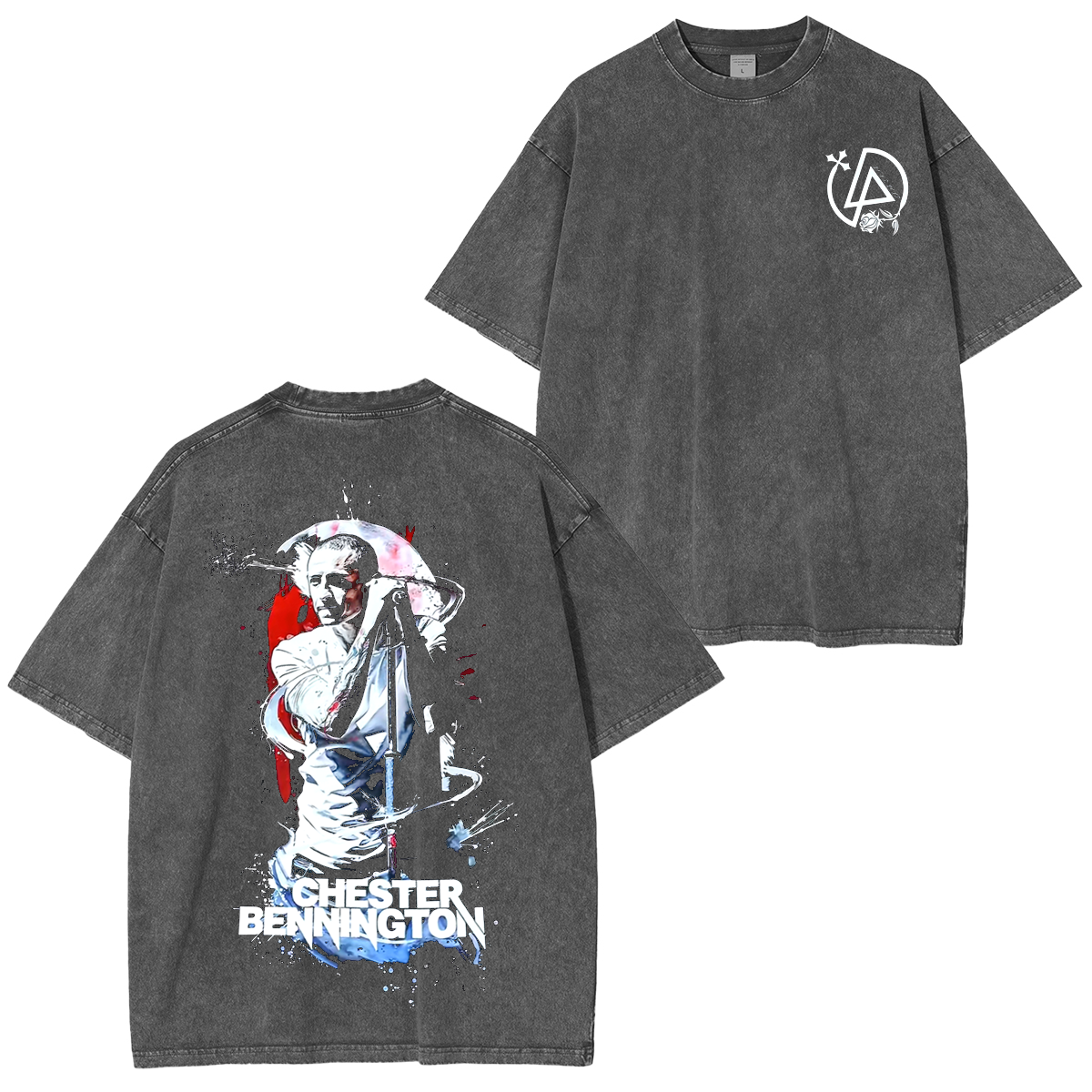 Chester Bennington,Linkin Park Washed Unisex T-Shirt