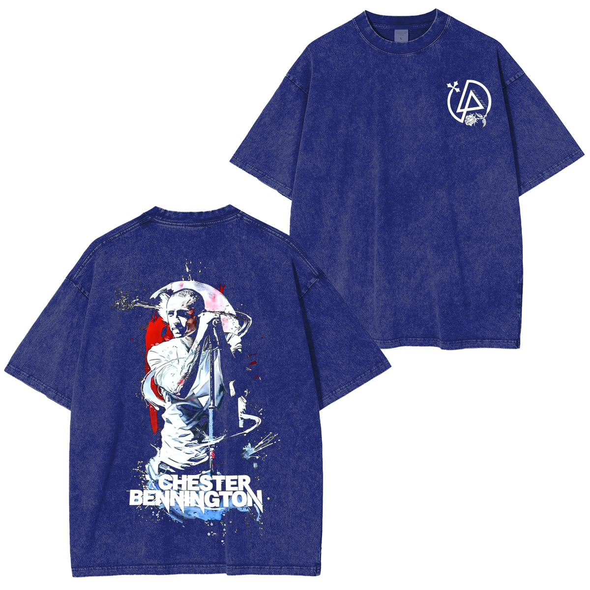 Chester Bennington,Linkin Park Washed Unisex T-Shirt