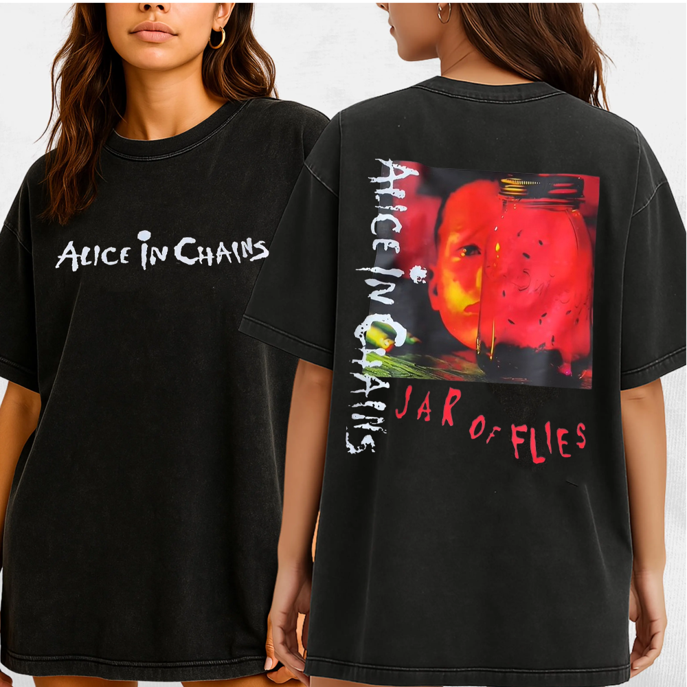Alice In Chains Jar Of Flies Washed T-Shirt