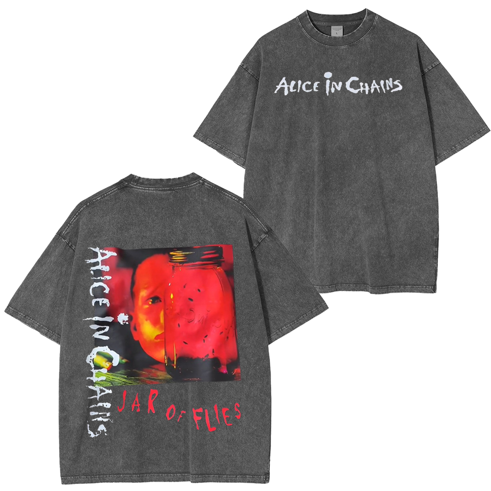 Alice In Chains Jar Of Flies Washed T-Shirt
