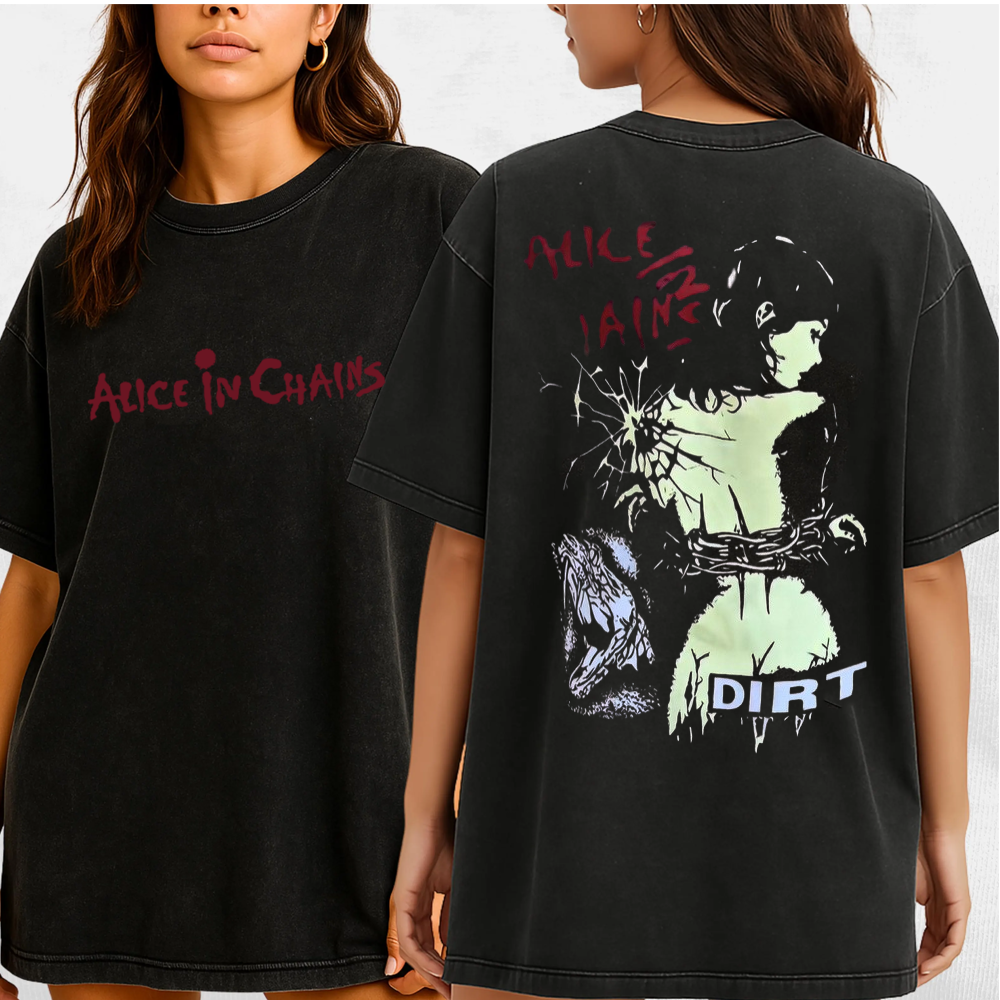 Alice In Chains Washed T-Shirt