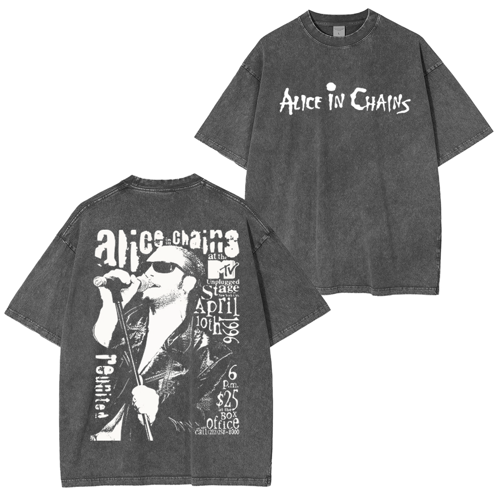 Vintage Alice In Chains Unisex Washed T-Shirt