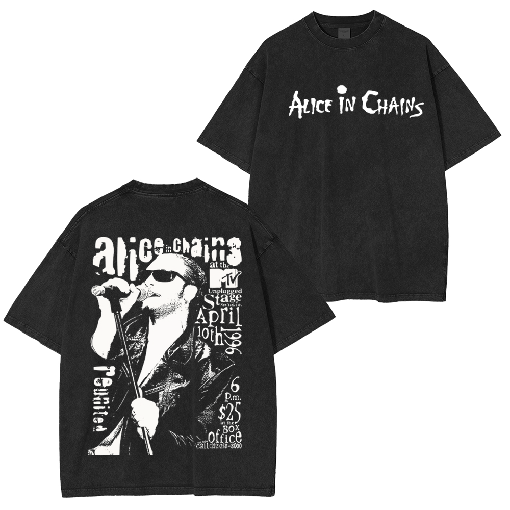 Vintage Alice In Chains Unisex Washed T-Shirt