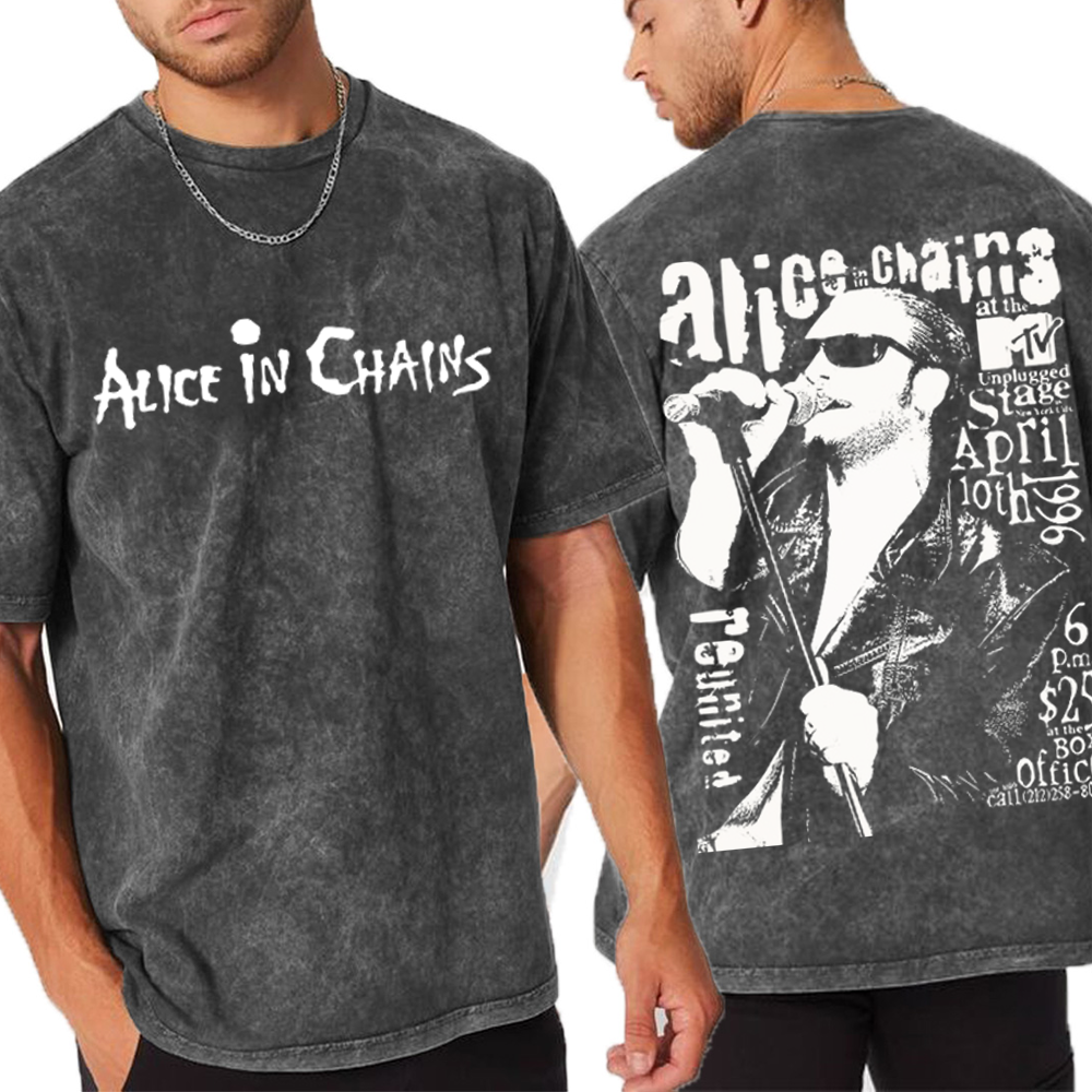 Vintage Alice In Chains Unisex Washed T-Shirt
