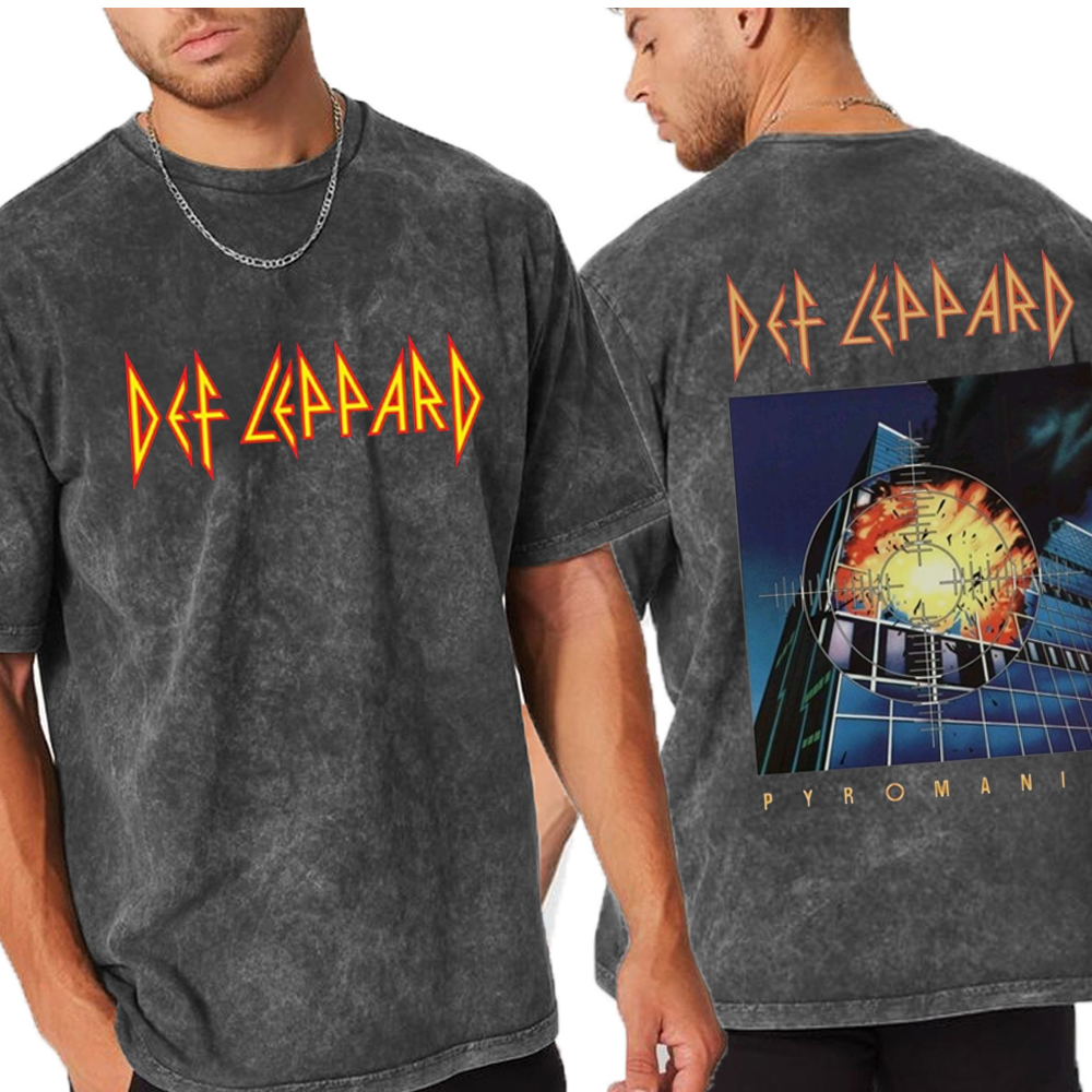 Def Leppard Fans Unisex Washed T-Shirt
