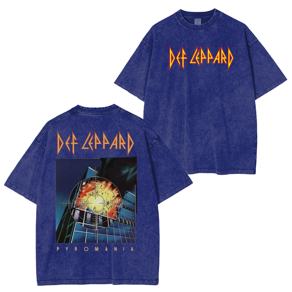 Def Leppard Fans Unisex Washed T-Shirt