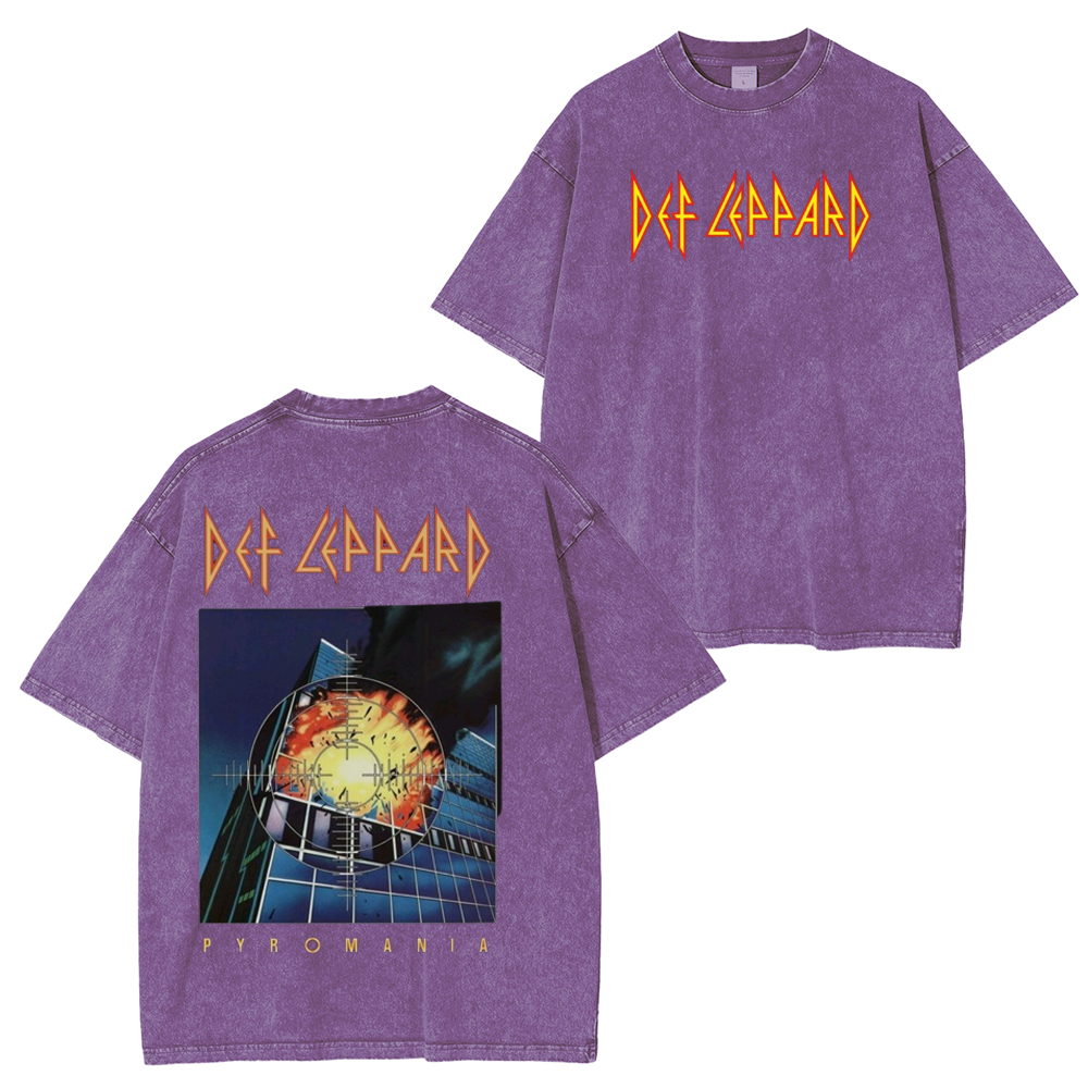Def Leppard Fans Unisex Washed T-Shirt