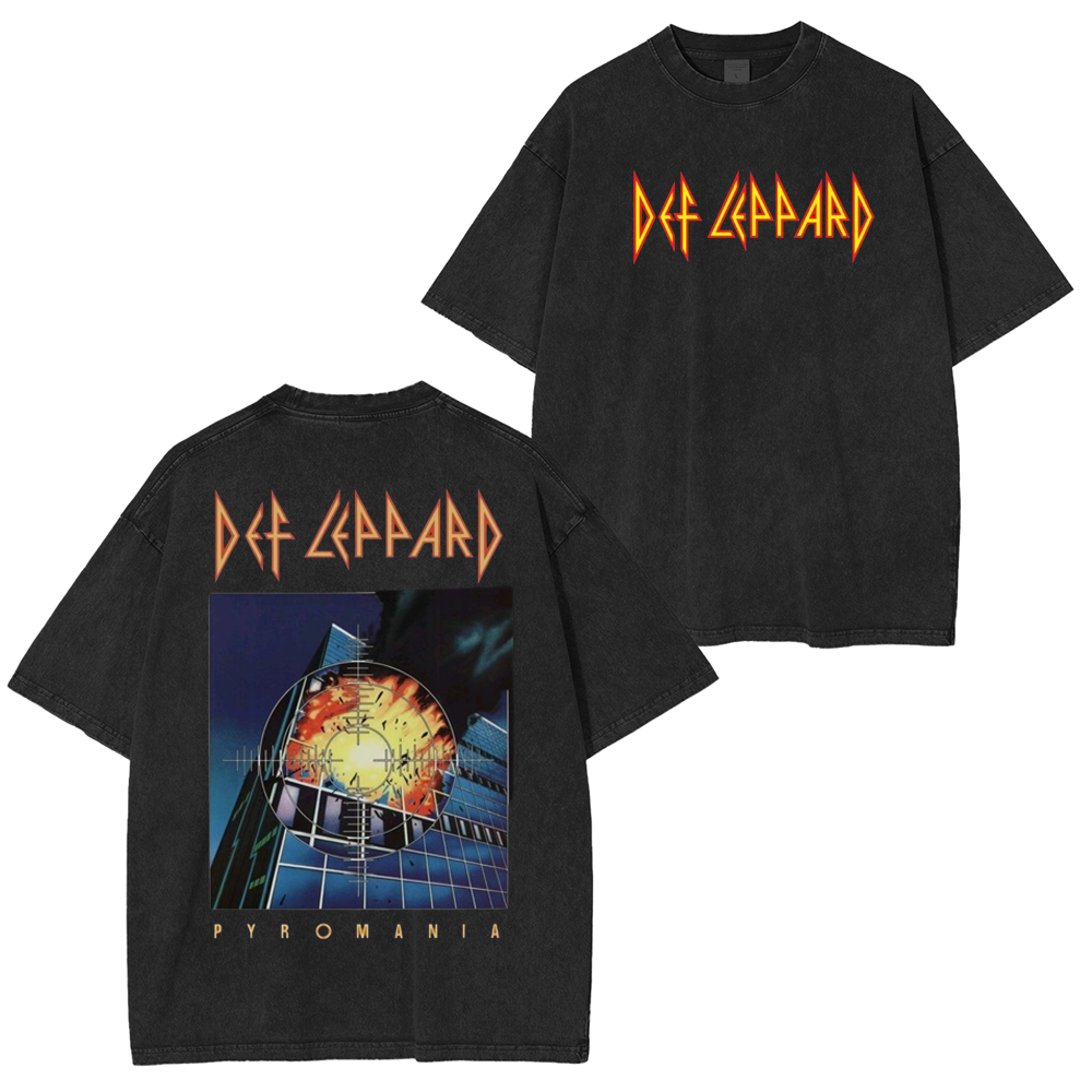 Def Leppard Fans Unisex Washed T-Shirt