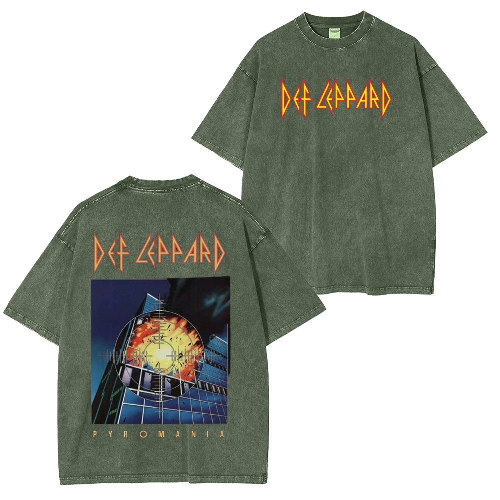 Def Leppard Fans Unisex Washed T-Shirt