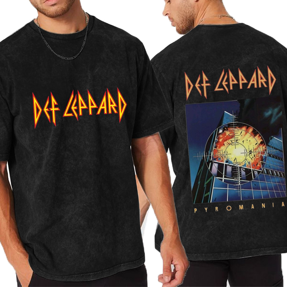 Def Leppard Fans Unisex Washed T-Shirt